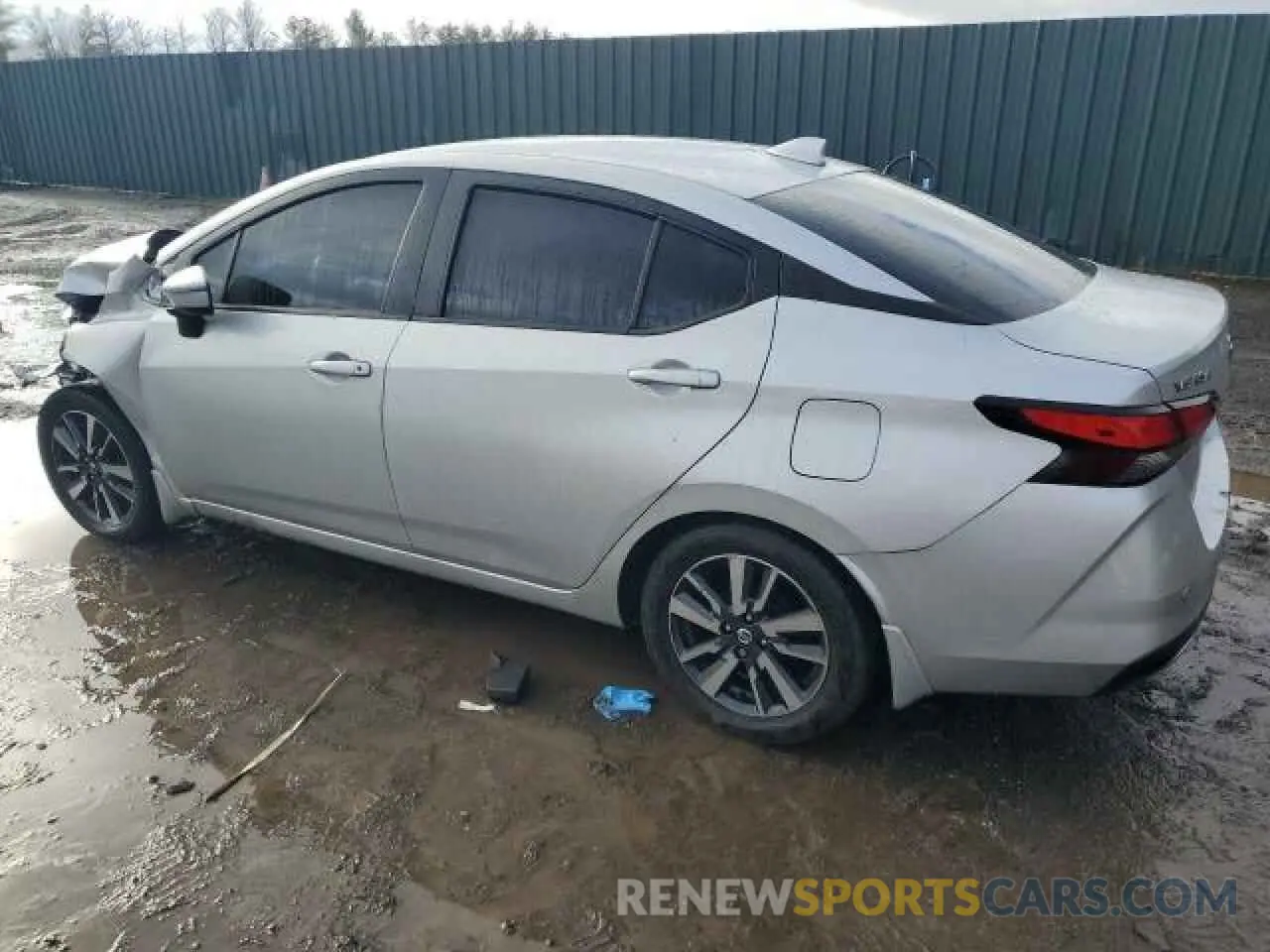 2 Photograph of a damaged car 3N1CN8EV3ML828718 NISSAN VERSA 2021