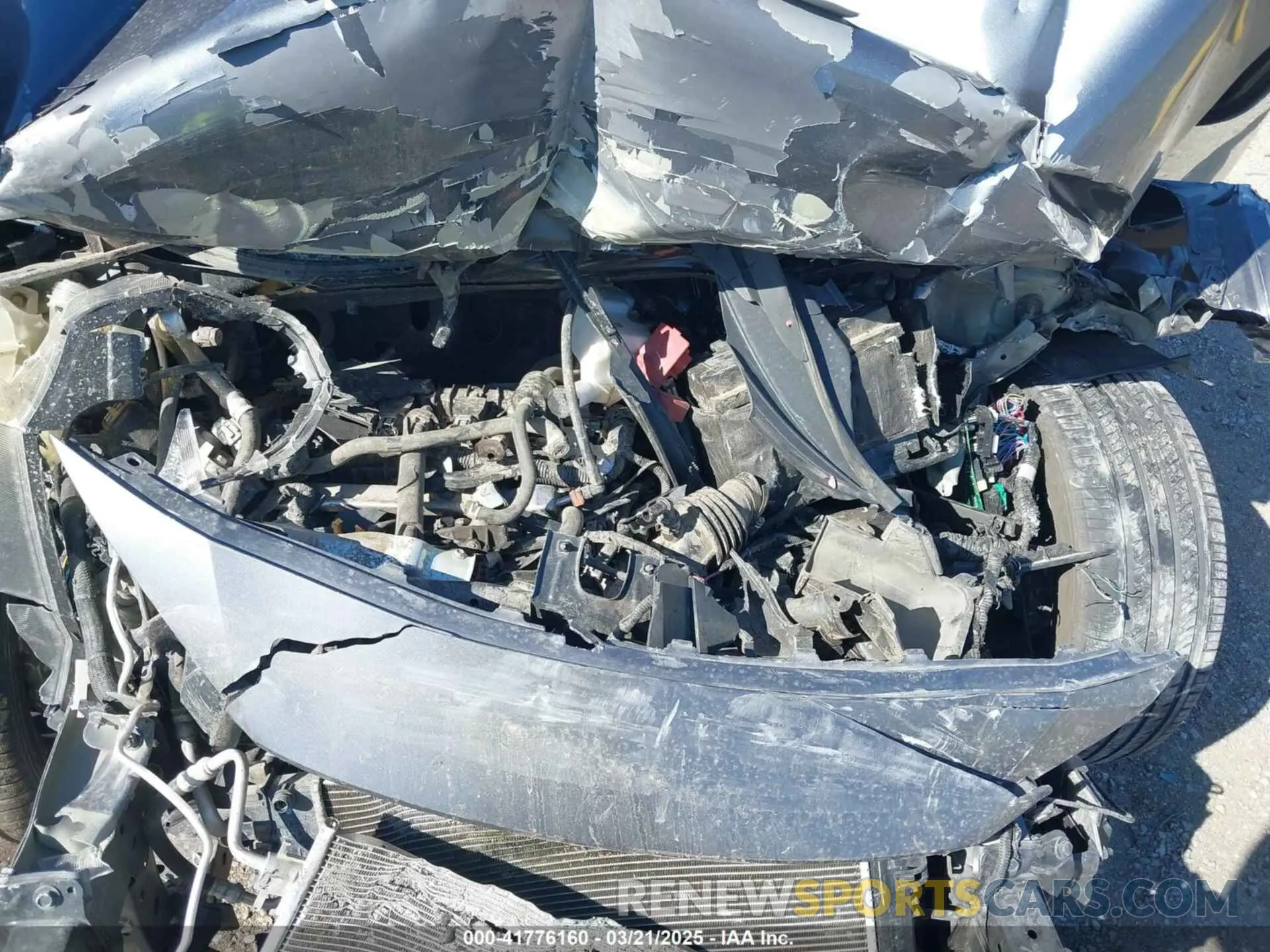 10 Photograph of a damaged car 3N1CN8EV3ML828833 NISSAN VERSA 2021