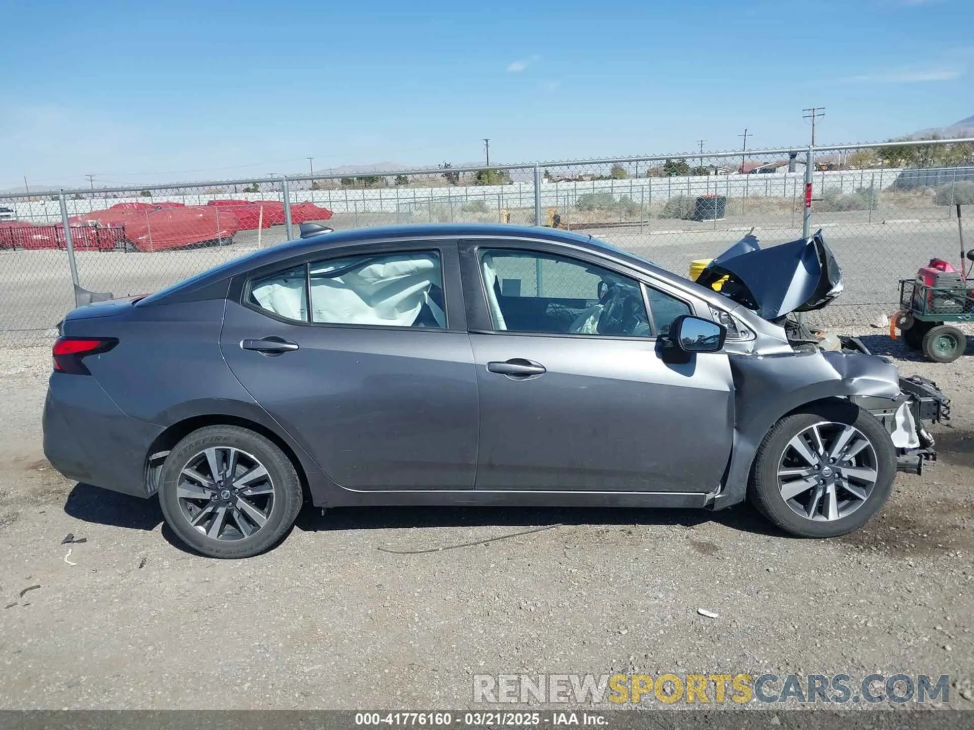 14 Photograph of a damaged car 3N1CN8EV3ML828833 NISSAN VERSA 2021