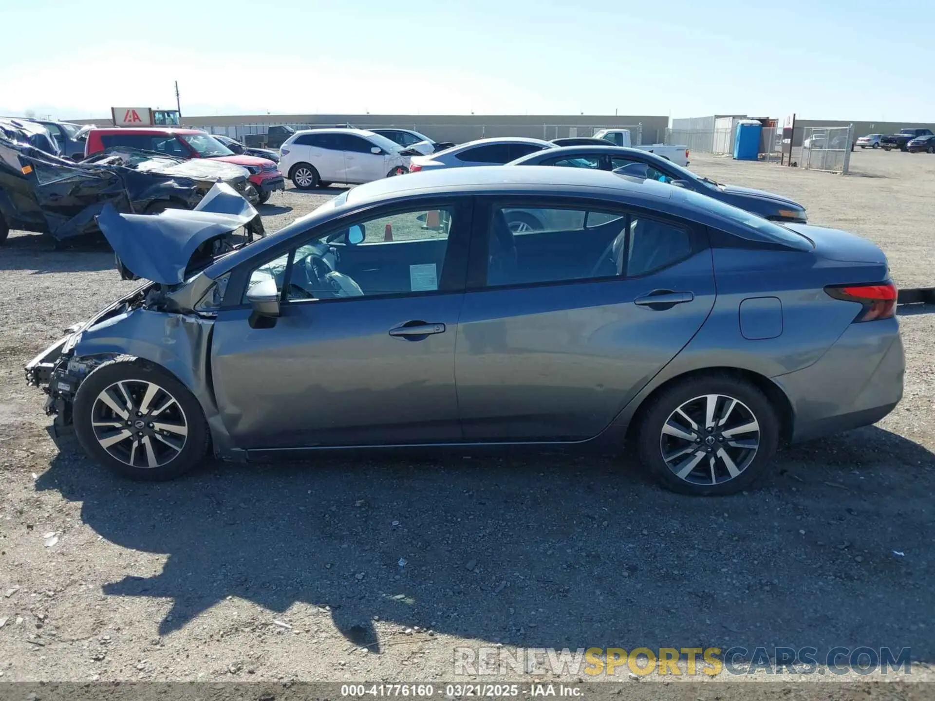 15 Photograph of a damaged car 3N1CN8EV3ML828833 NISSAN VERSA 2021
