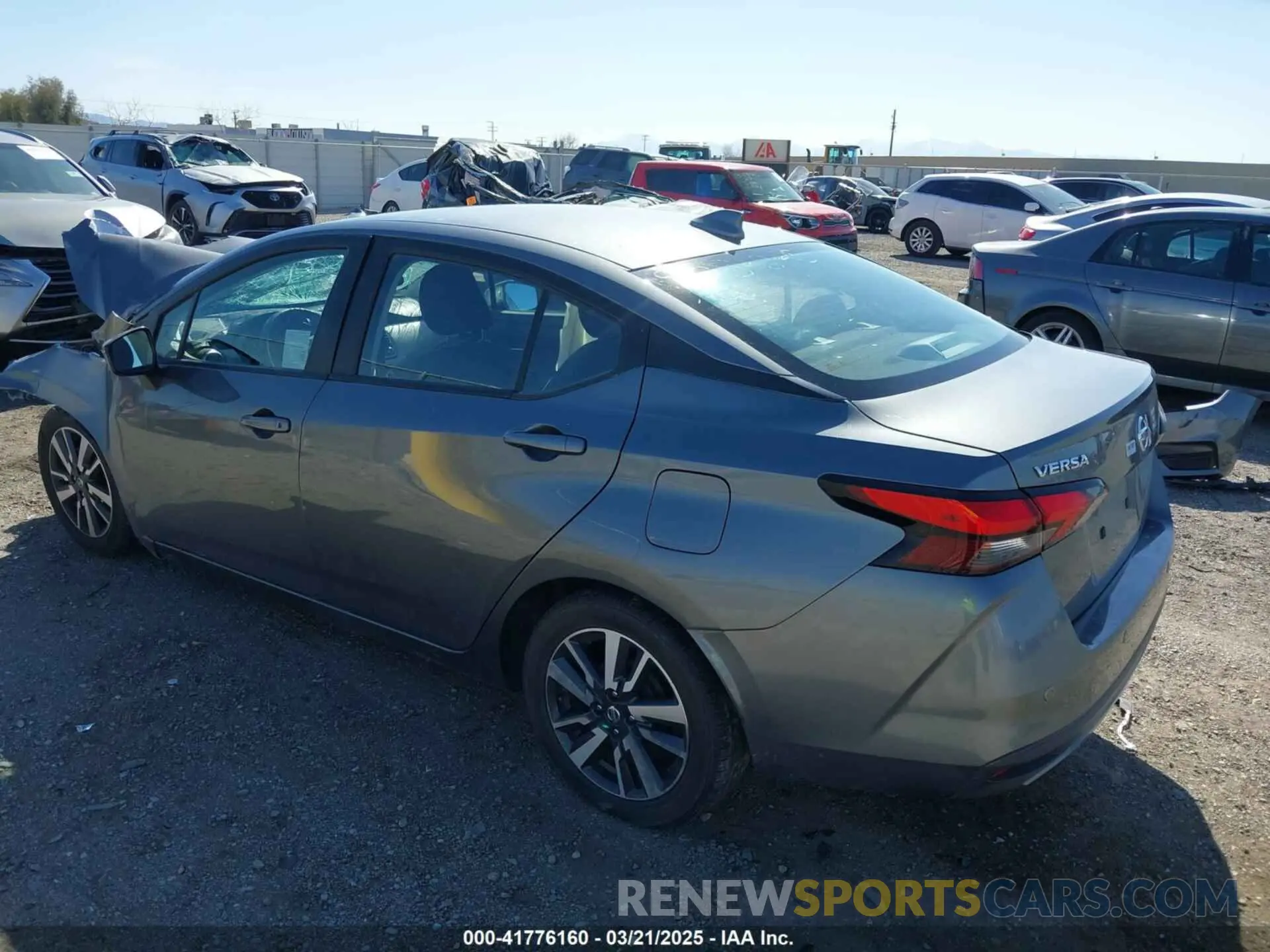 3 Photograph of a damaged car 3N1CN8EV3ML828833 NISSAN VERSA 2021
