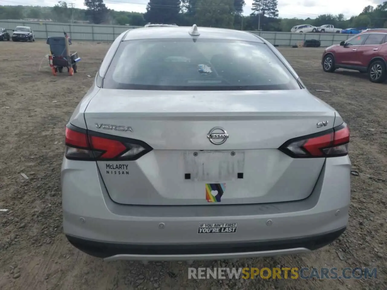 6 Photograph of a damaged car 3N1CN8EV3ML830906 NISSAN VERSA 2021