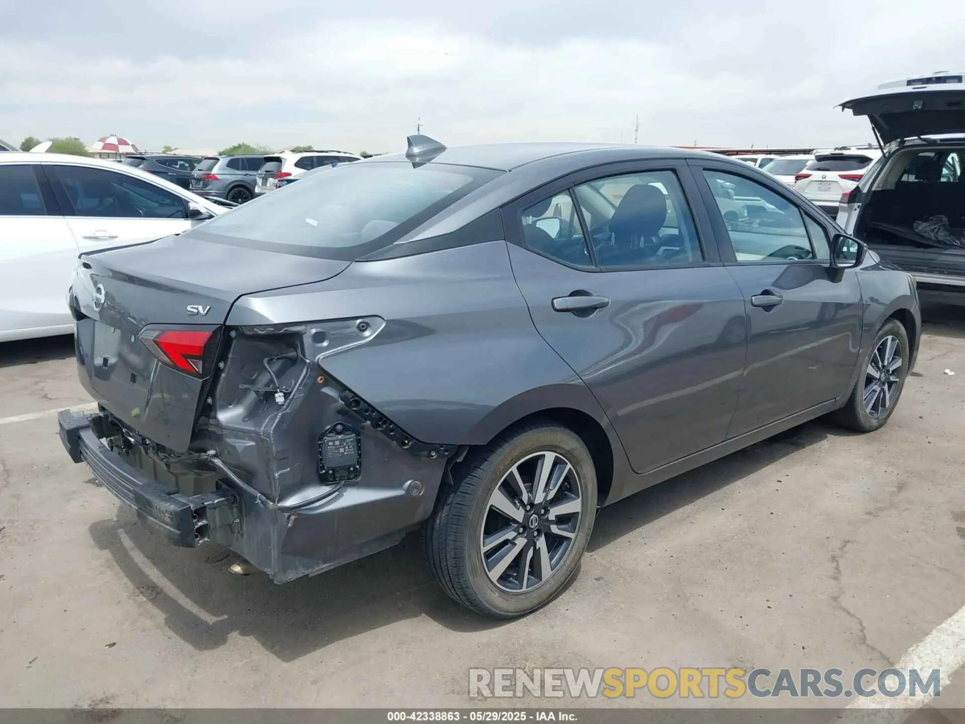 4 Photograph of a damaged car 3N1CN8EV3ML831019 NISSAN VERSA 2021