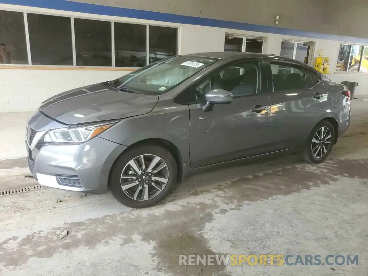 1 Photograph of a damaged car 3N1CN8EV3ML832624 NISSAN VERSA 2021