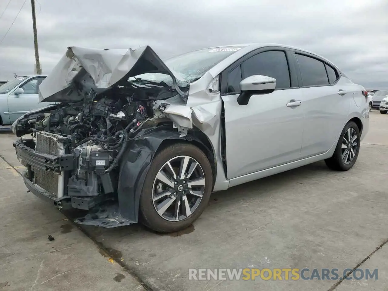 1 Photograph of a damaged car 3N1CN8EV3ML833899 NISSAN VERSA 2021