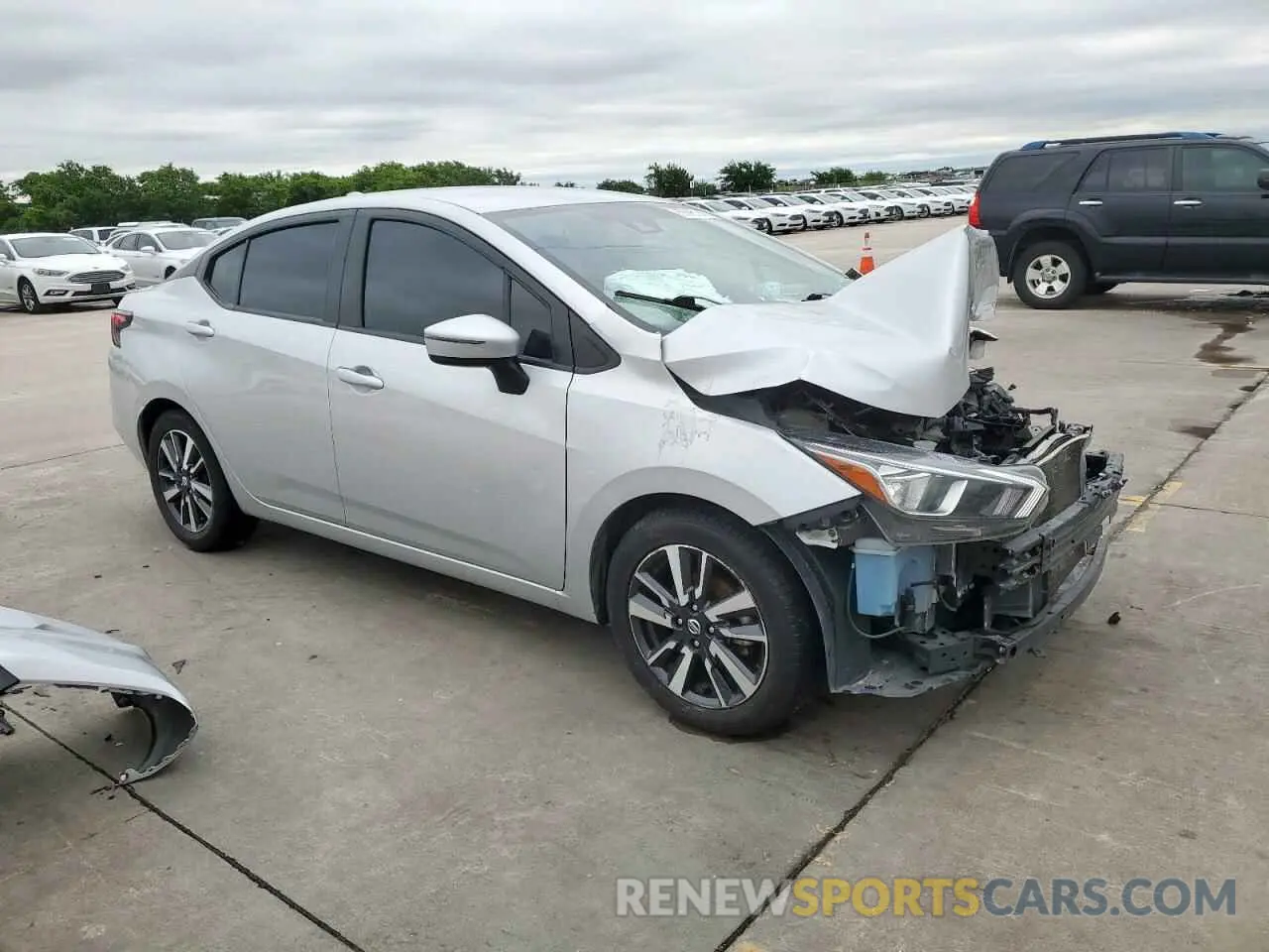 4 Photograph of a damaged car 3N1CN8EV3ML833899 NISSAN VERSA 2021
