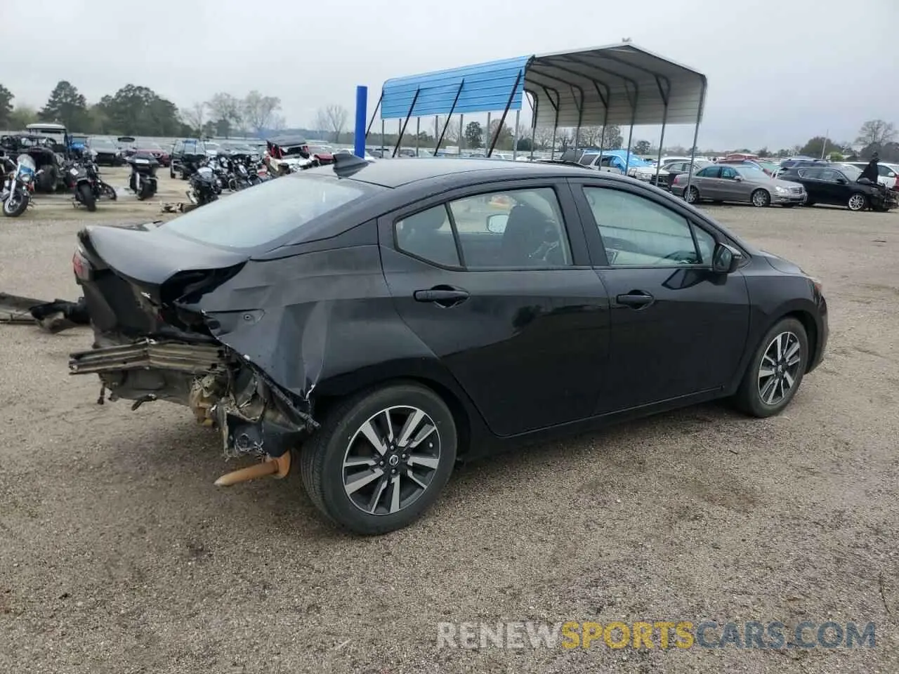 3 Photograph of a damaged car 3N1CN8EV3ML834597 NISSAN VERSA 2021