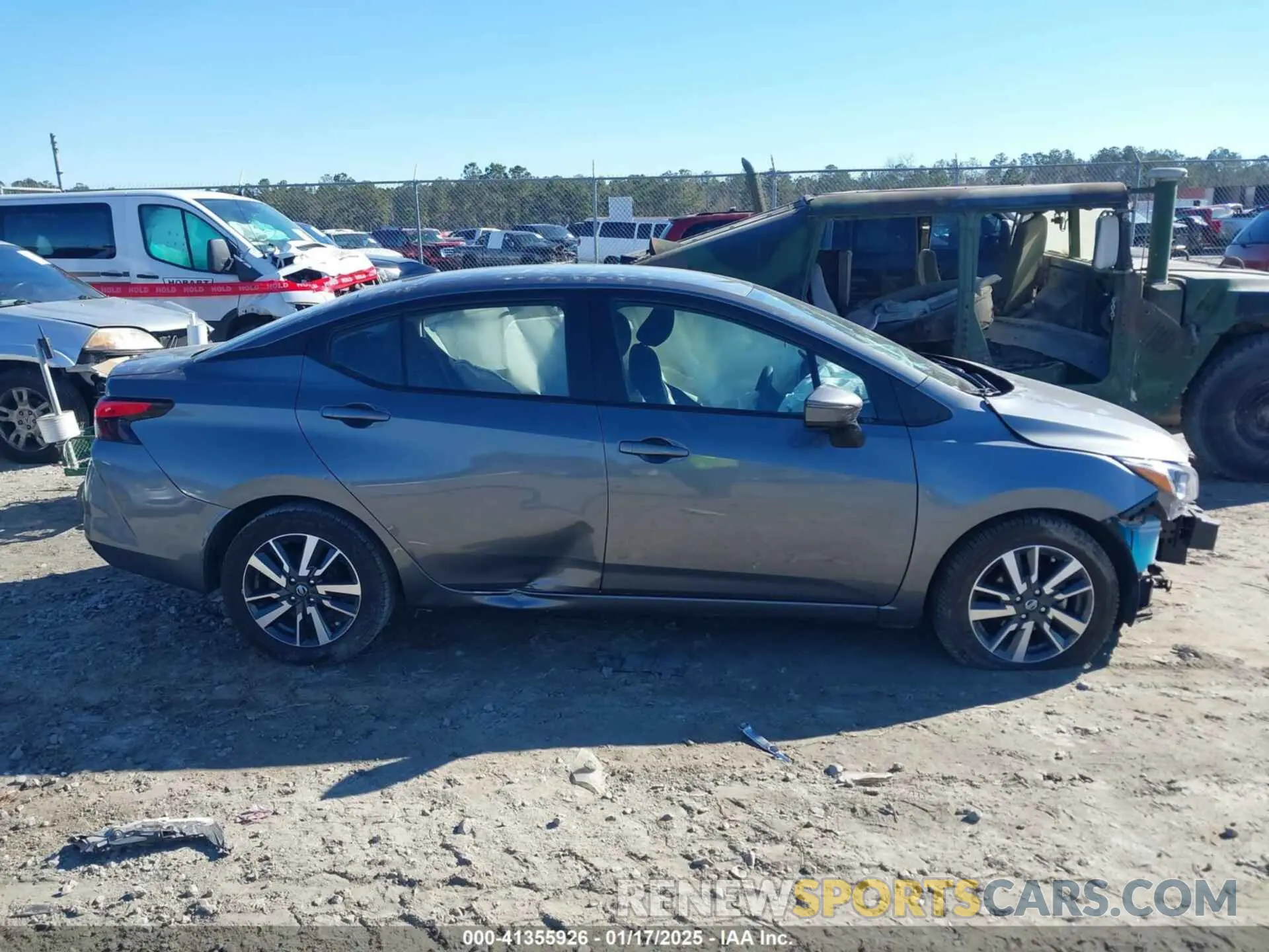 13 Photograph of a damaged car 3N1CN8EV3ML841162 NISSAN VERSA 2021