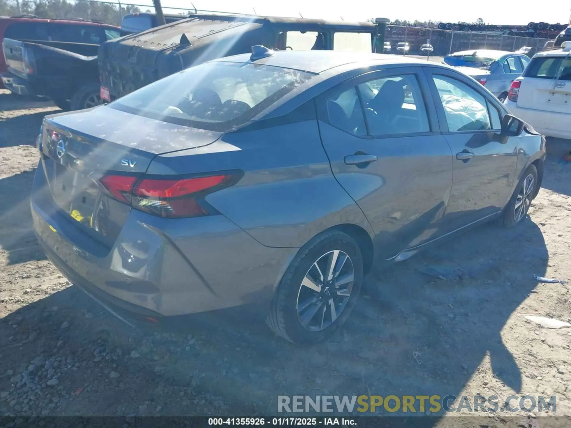 4 Photograph of a damaged car 3N1CN8EV3ML841162 NISSAN VERSA 2021