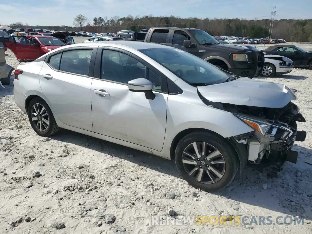 4 Photograph of a damaged car 3N1CN8EV3ML847530 NISSAN VERSA 2021