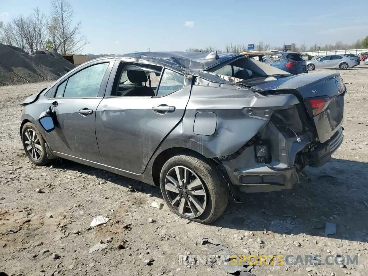 2 Photograph of a damaged car 3N1CN8EV3ML849357 NISSAN VERSA 2021