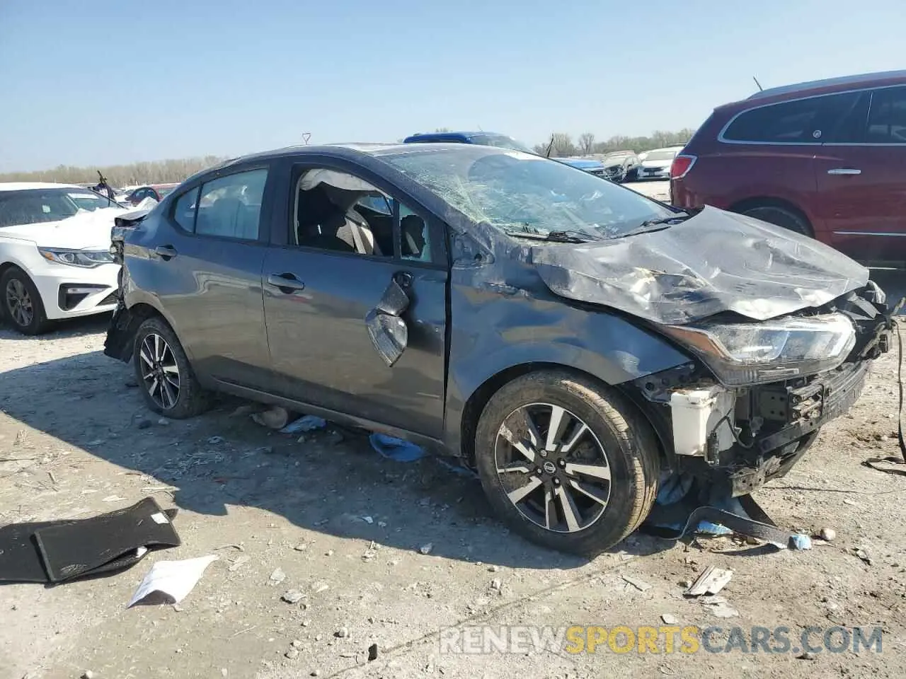 4 Photograph of a damaged car 3N1CN8EV3ML849357 NISSAN VERSA 2021