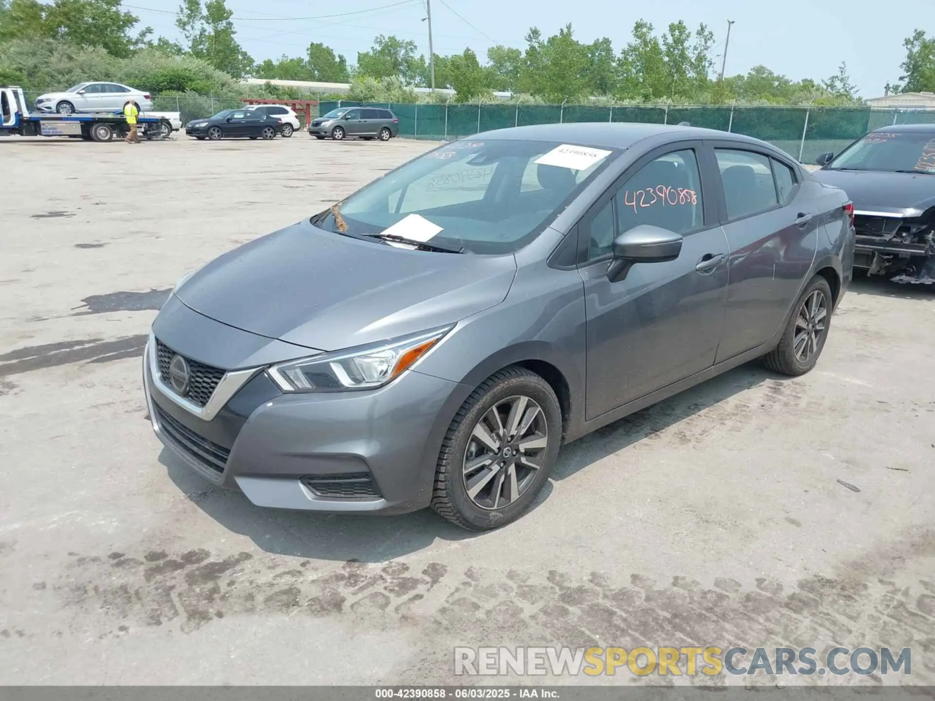 6 Photograph of a damaged car 3N1CN8EV3ML849701 NISSAN VERSA 2021