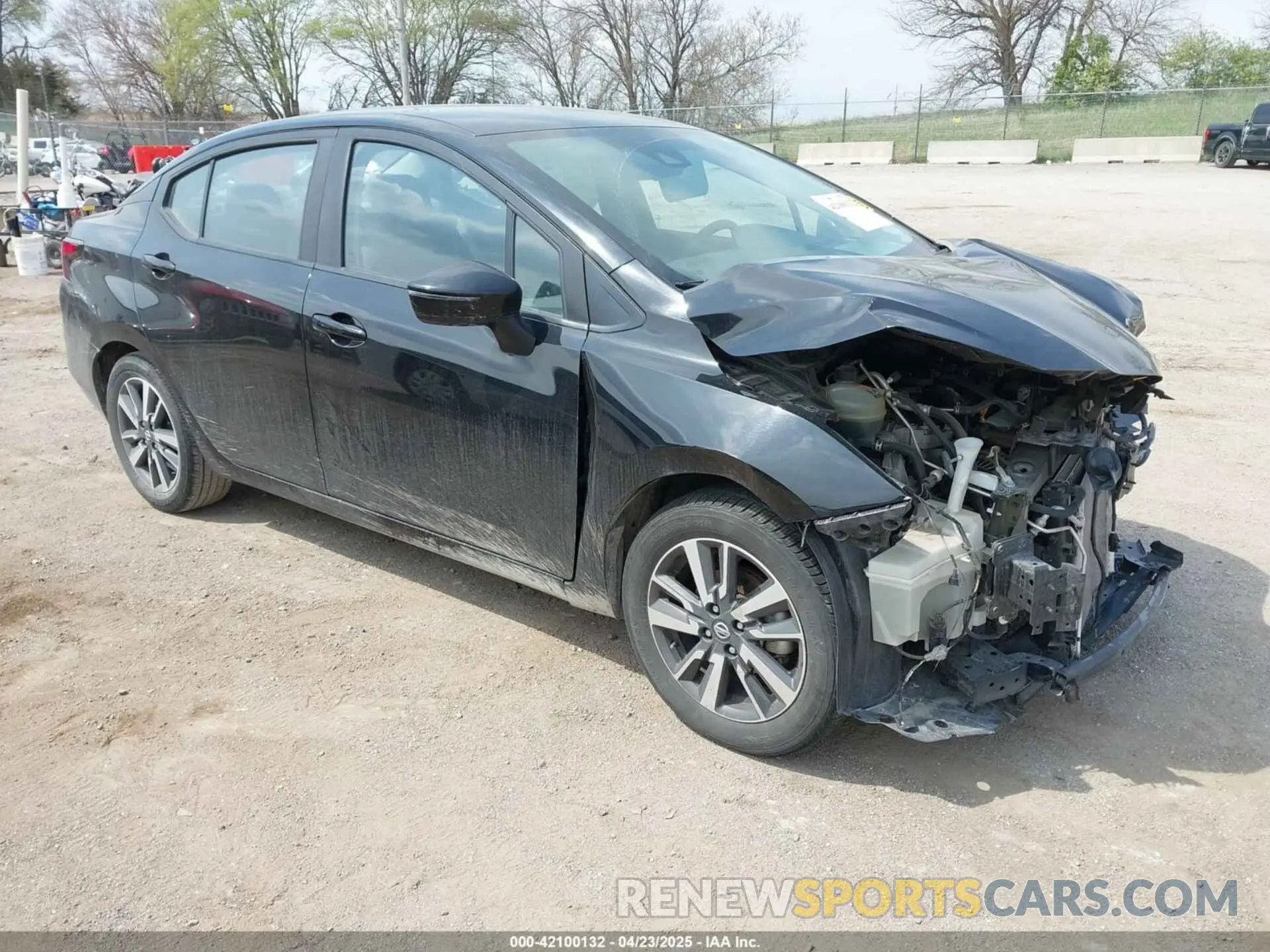 1 Photograph of a damaged car 3N1CN8EV3ML851240 NISSAN VERSA 2021