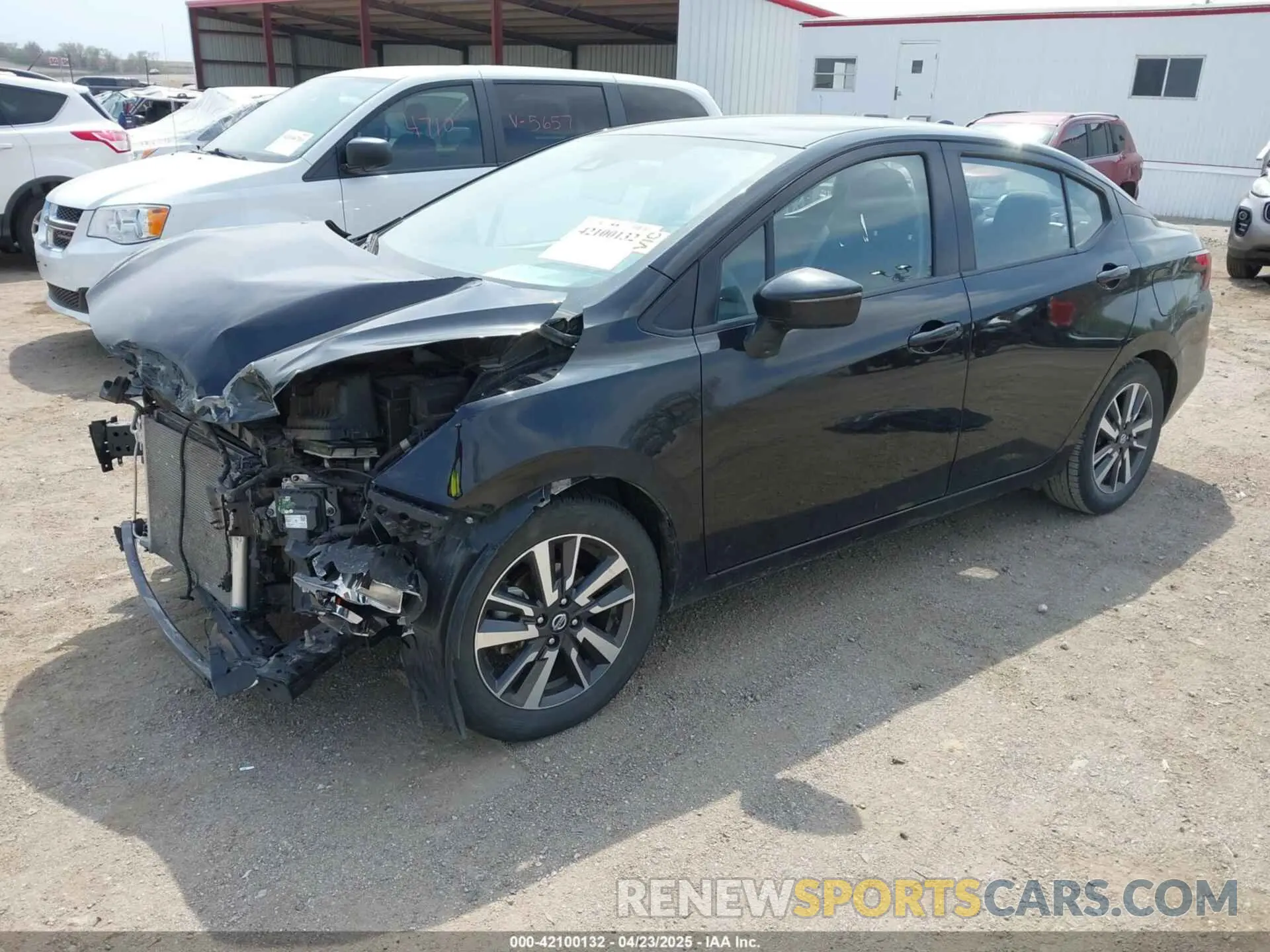 2 Photograph of a damaged car 3N1CN8EV3ML851240 NISSAN VERSA 2021