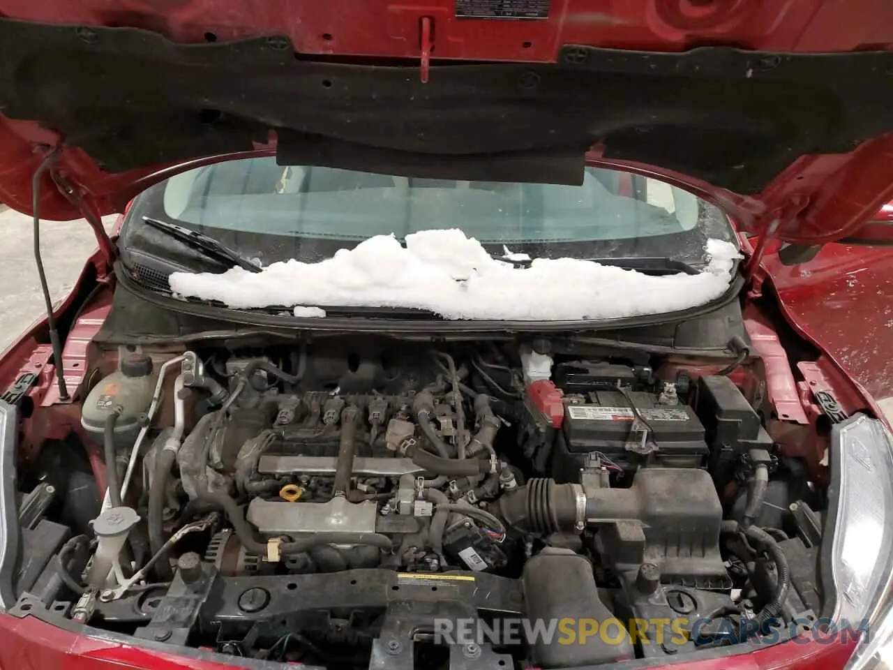 11 Photograph of a damaged car 3N1CN8EV3ML855756 NISSAN VERSA 2021