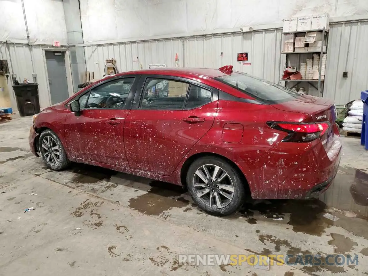 2 Photograph of a damaged car 3N1CN8EV3ML855756 NISSAN VERSA 2021