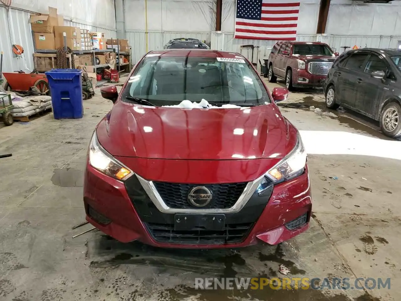 5 Photograph of a damaged car 3N1CN8EV3ML855756 NISSAN VERSA 2021