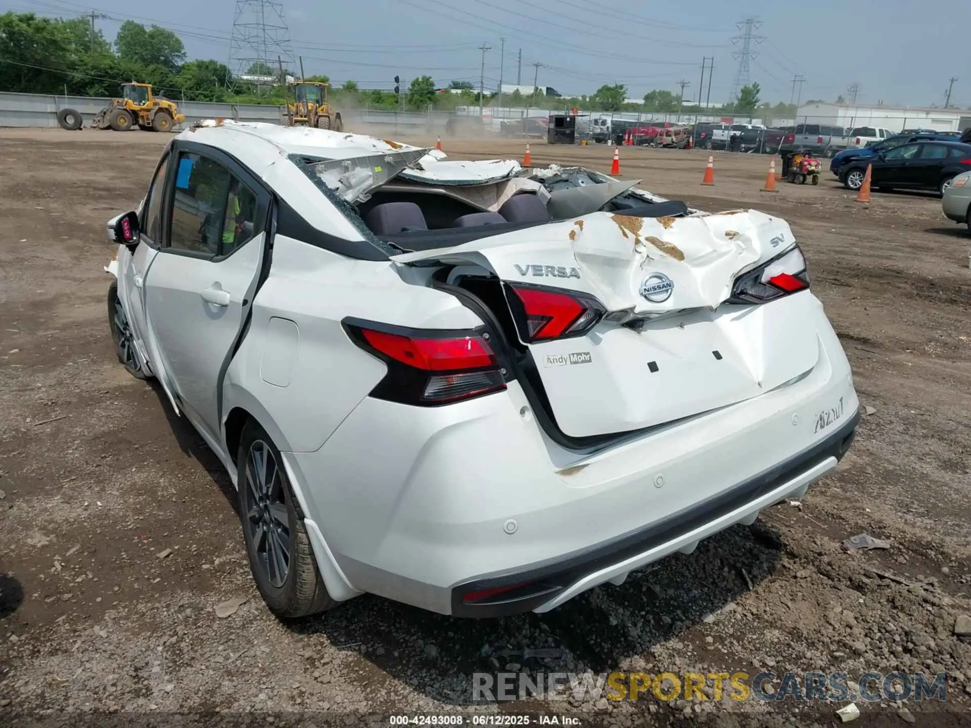 3 Photograph of a damaged car 3N1CN8EV3ML859466 NISSAN VERSA 2021