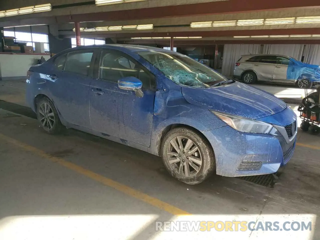 4 Photograph of a damaged car 3N1CN8EV3ML861508 NISSAN VERSA 2021