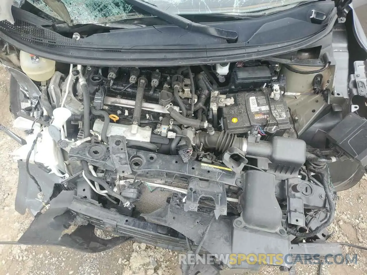 11 Photograph of a damaged car 3N1CN8EV3ML862240 NISSAN VERSA 2021