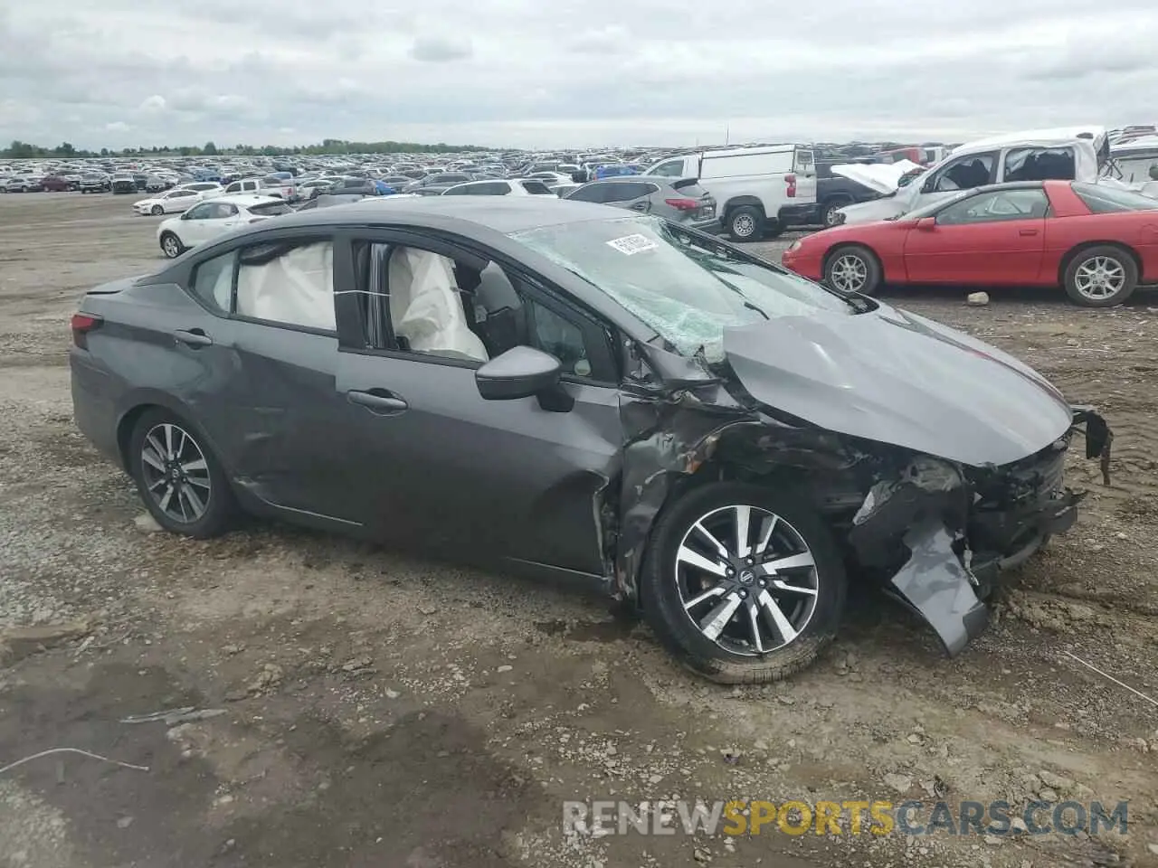 4 Photograph of a damaged car 3N1CN8EV3ML862240 NISSAN VERSA 2021