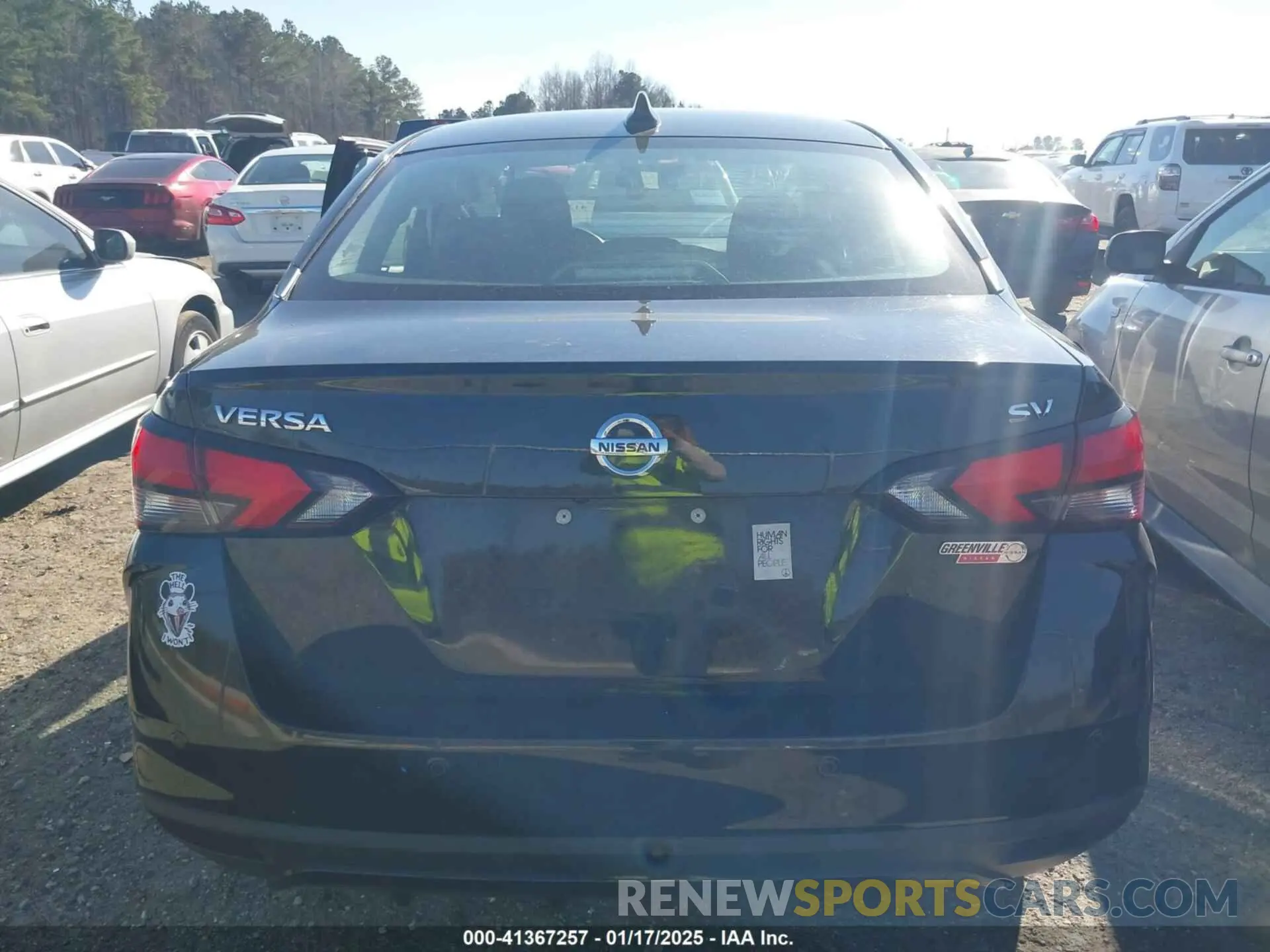 17 Photograph of a damaged car 3N1CN8EV3ML874243 NISSAN VERSA 2021