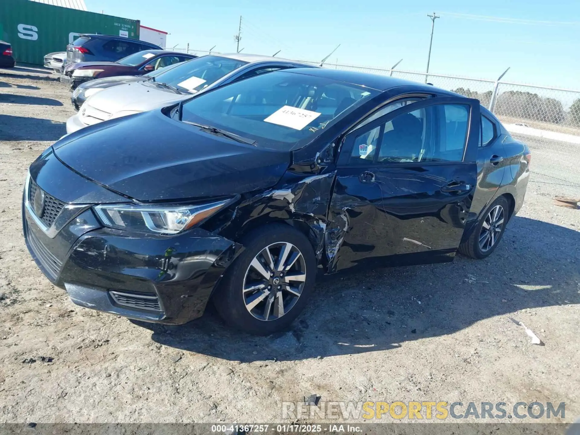 2 Photograph of a damaged car 3N1CN8EV3ML874243 NISSAN VERSA 2021