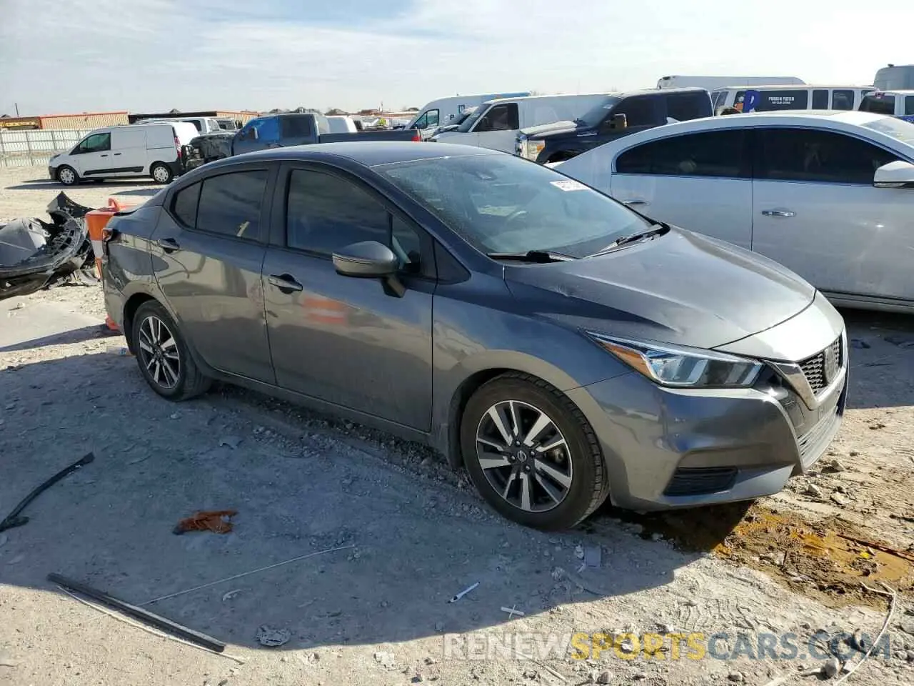 4 Photograph of a damaged car 3N1CN8EV3ML895481 NISSAN VERSA 2021