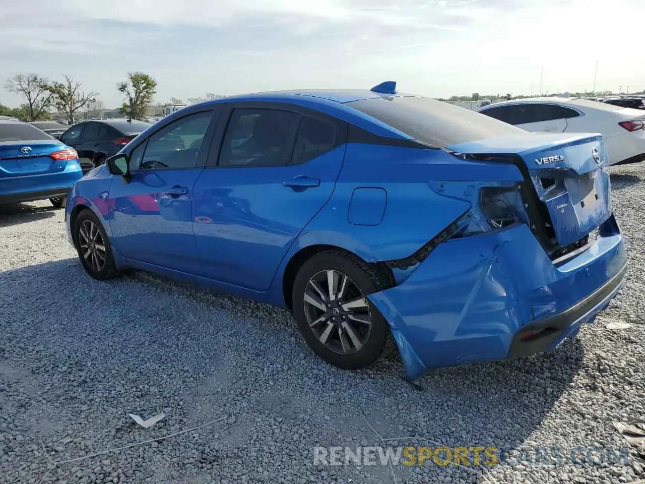 2 Photograph of a damaged car 3N1CN8EV3ML918824 NISSAN VERSA 2021