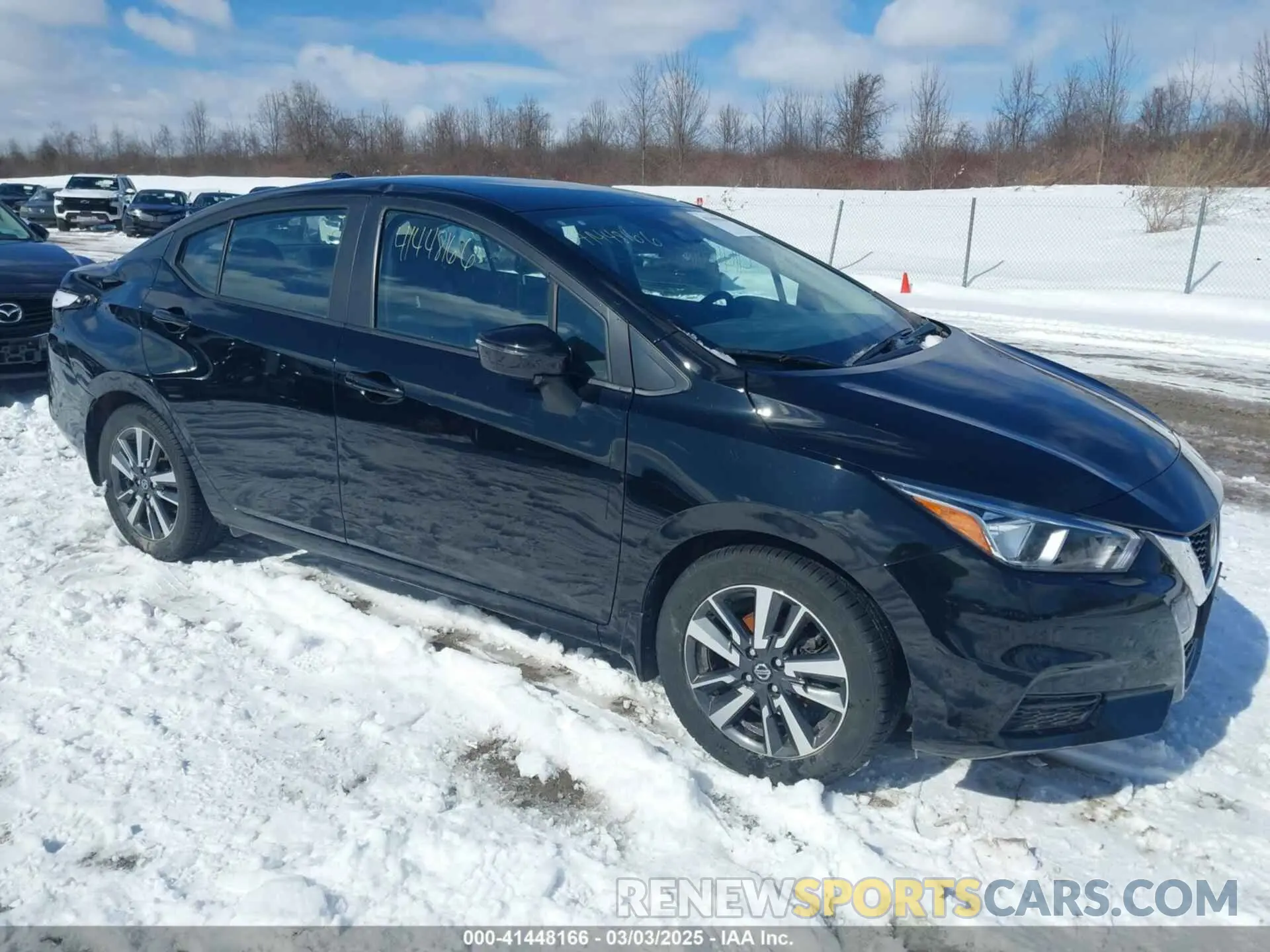 1 Photograph of a damaged car 3N1CN8EV3ML925224 NISSAN VERSA 2021
