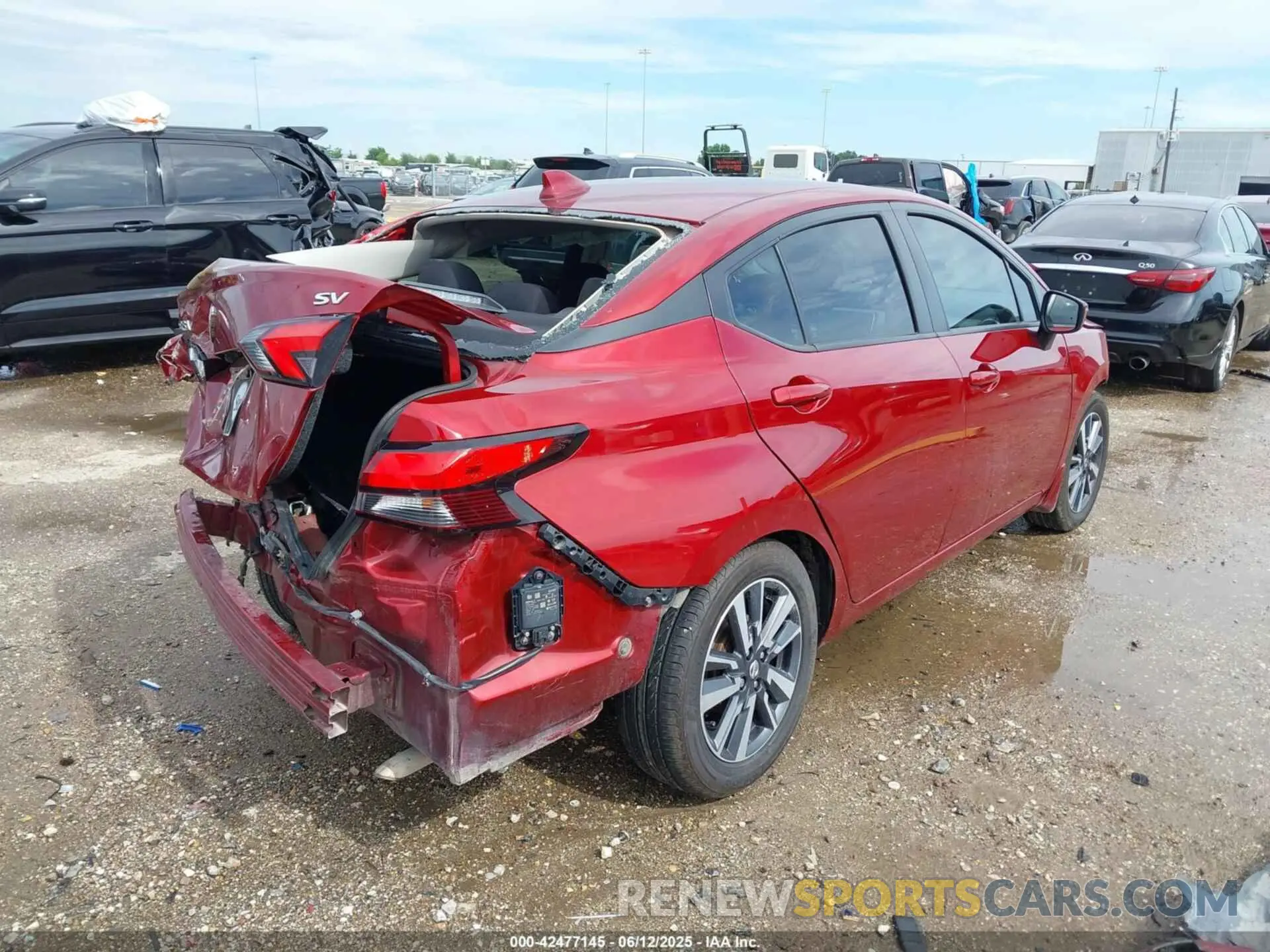 4 Photograph of a damaged car 3N1CN8EV4ML823995 NISSAN VERSA 2021