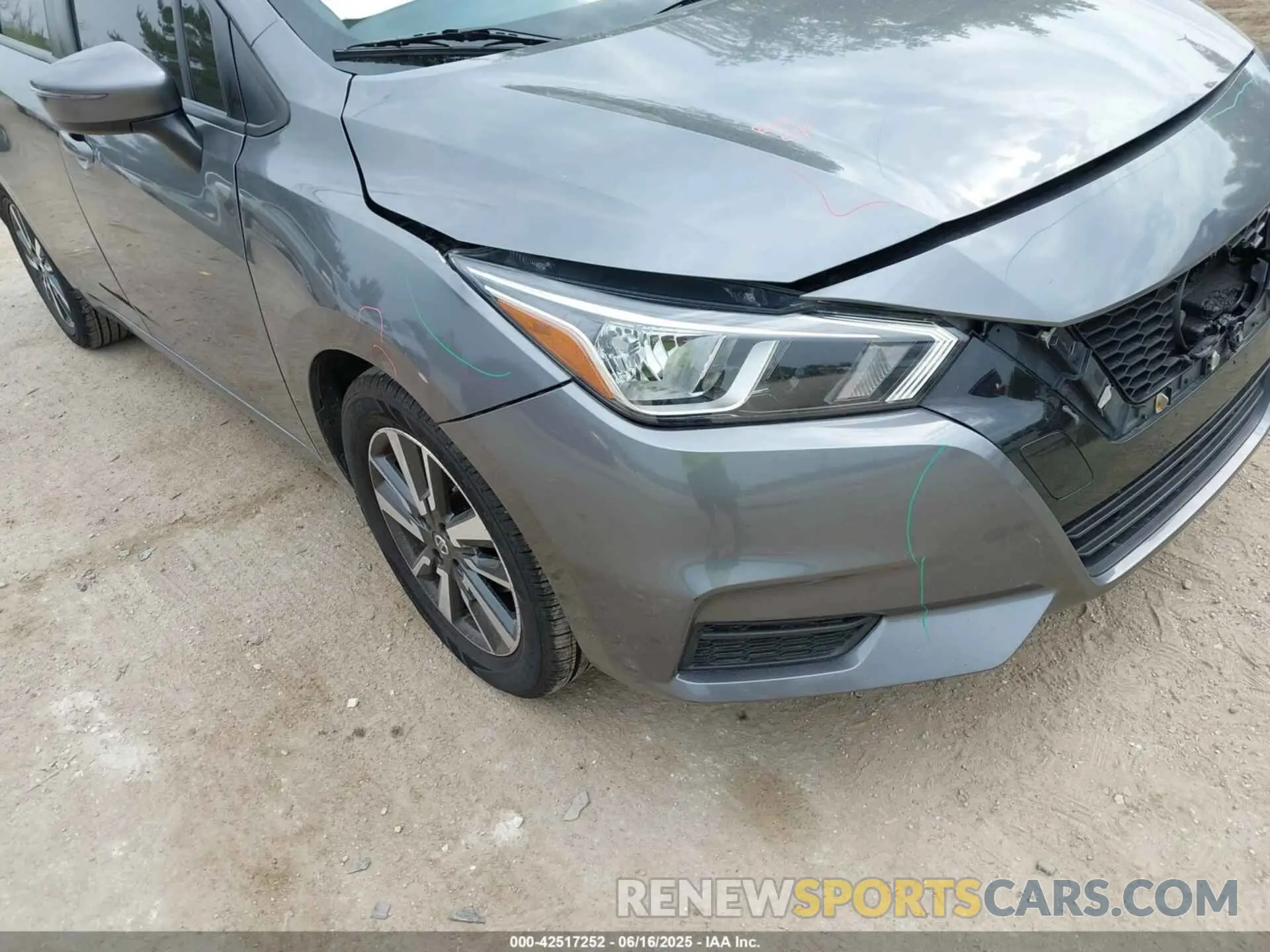 17 Photograph of a damaged car 3N1CN8EV4ML839551 NISSAN VERSA 2021