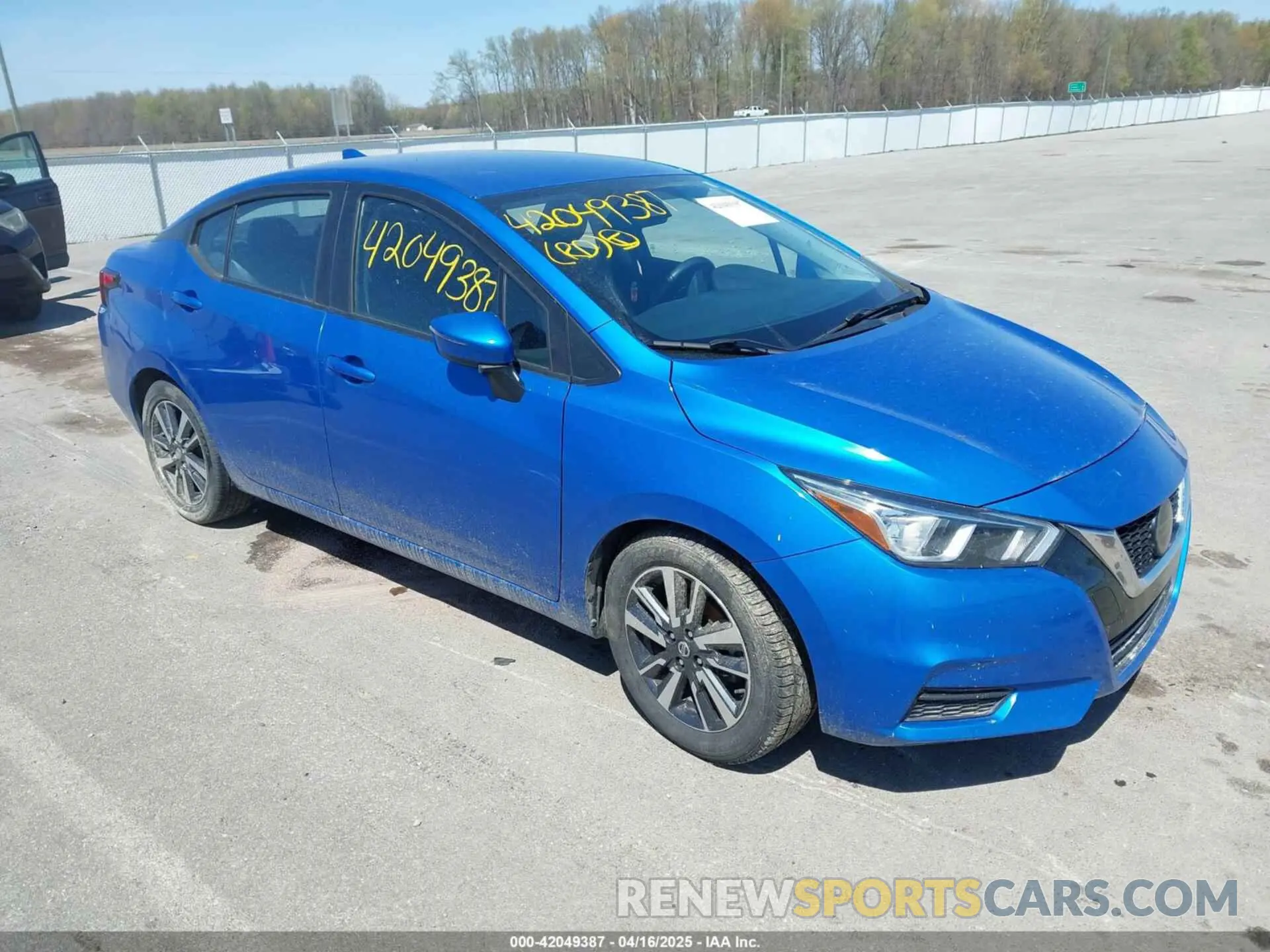 1 Photograph of a damaged car 3N1CN8EV4ML844328 NISSAN VERSA 2021