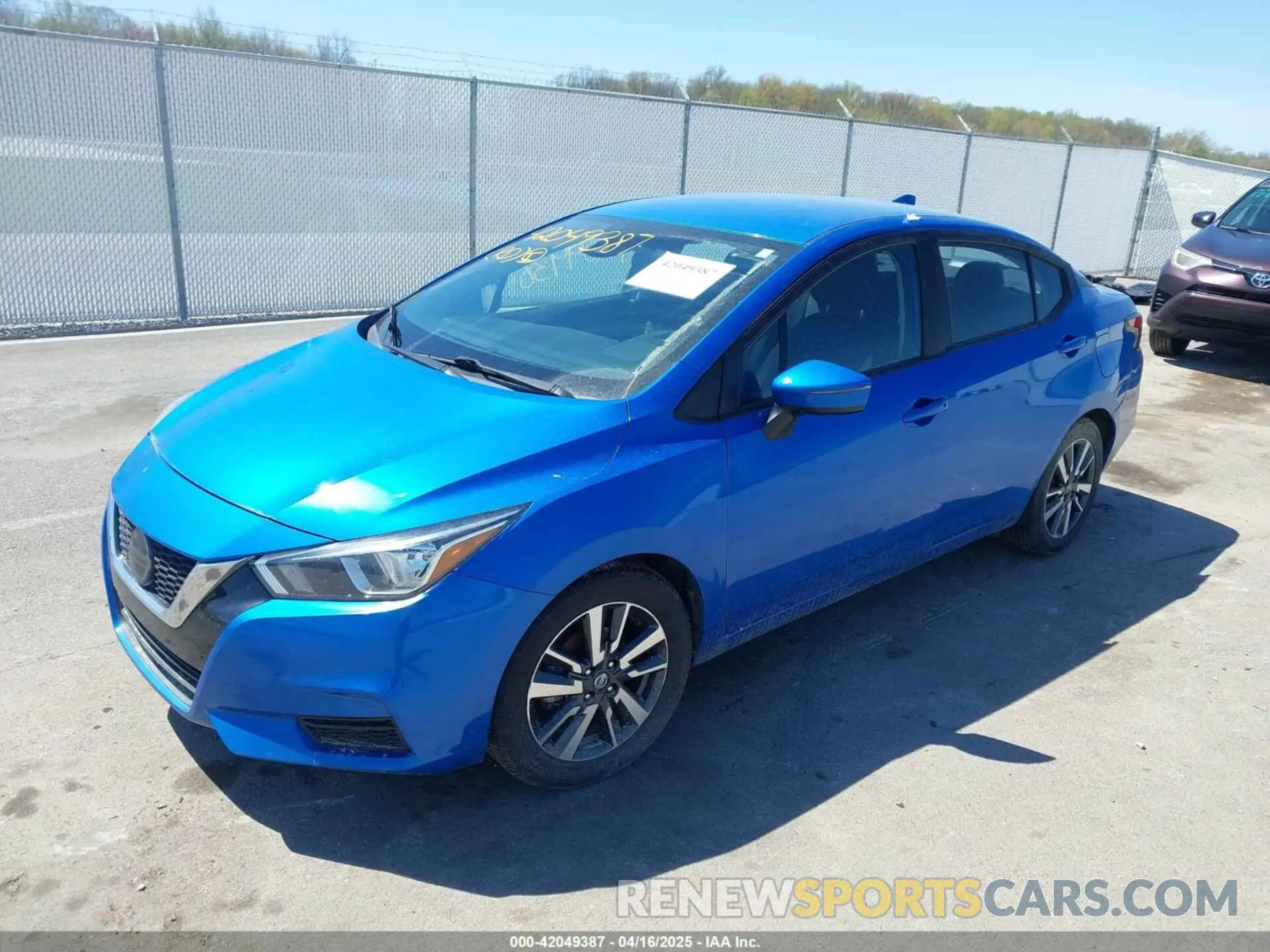 2 Photograph of a damaged car 3N1CN8EV4ML844328 NISSAN VERSA 2021
