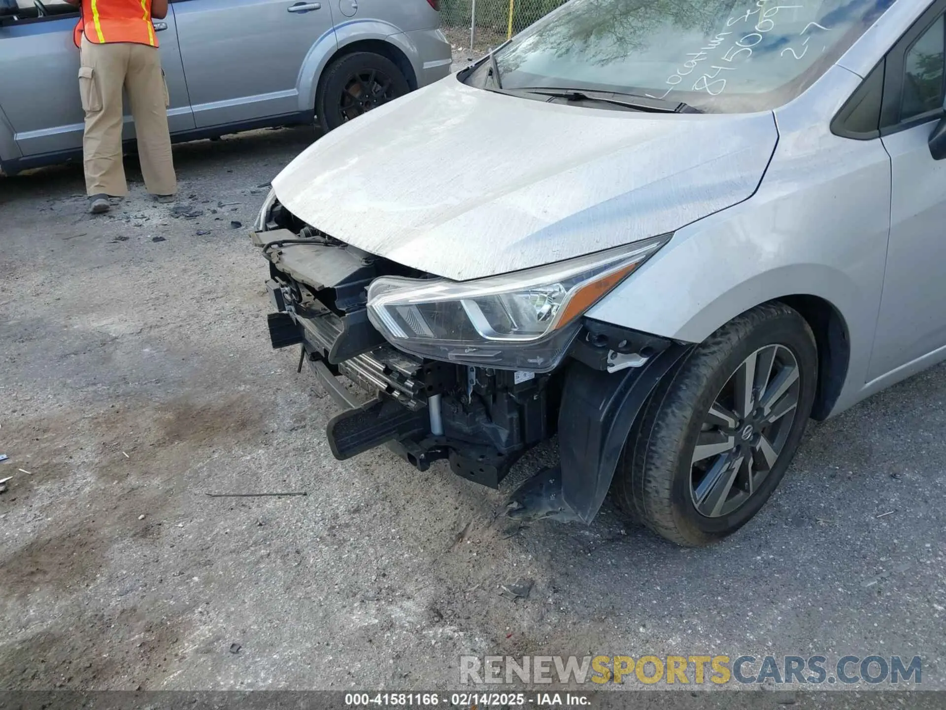 19 Photograph of a damaged car 3N1CN8EV4ML845009 NISSAN VERSA 2021