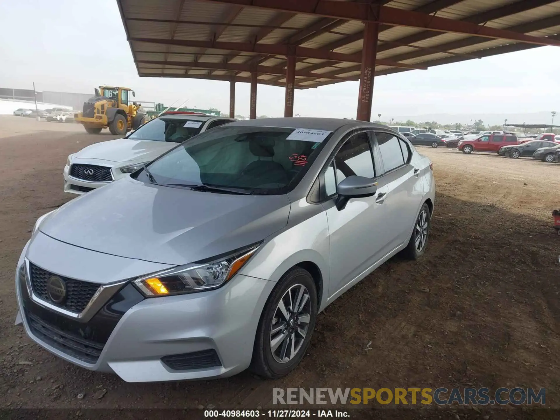2 Photograph of a damaged car 3N1CN8EV4ML846404 NISSAN VERSA 2021