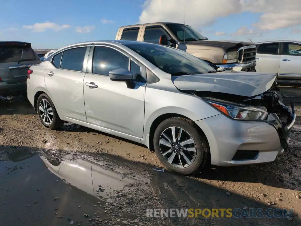 4 Photograph of a damaged car 3N1CN8EV4ML848265 NISSAN VERSA 2021