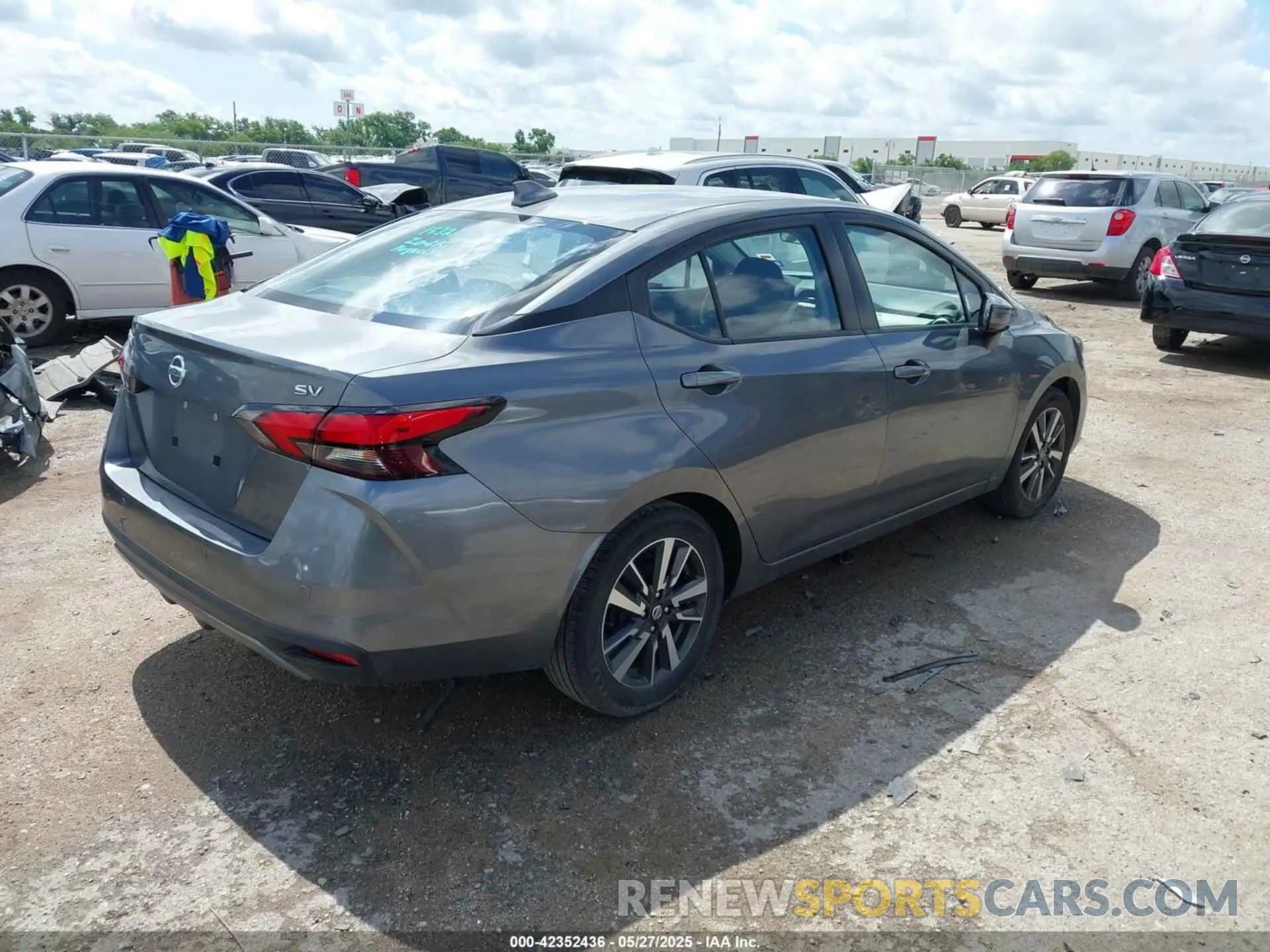 4 Photograph of a damaged car 3N1CN8EV4ML852591 NISSAN VERSA 2021