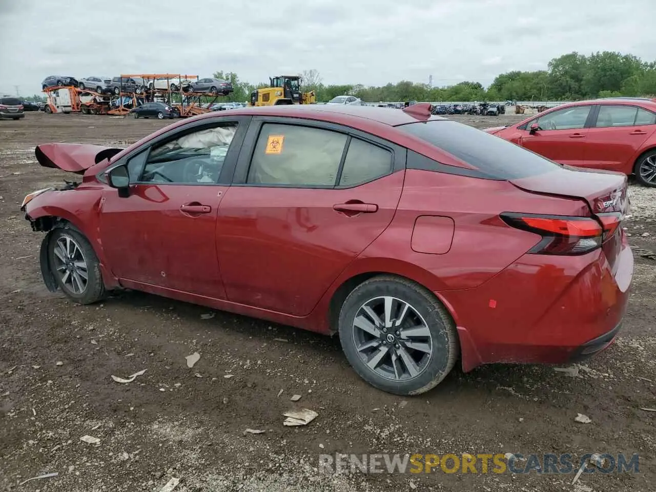 2 Photograph of a damaged car 3N1CN8EV4ML856575 NISSAN VERSA 2021