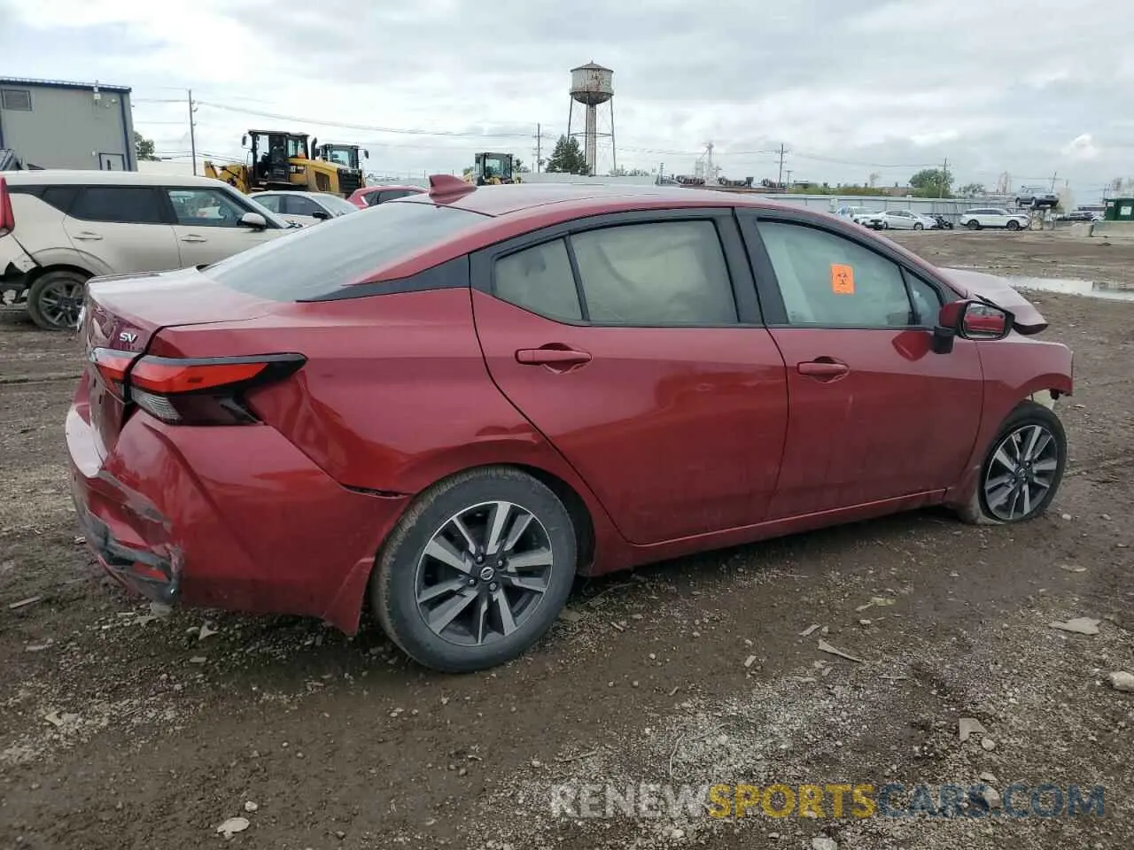 3 Photograph of a damaged car 3N1CN8EV4ML856575 NISSAN VERSA 2021