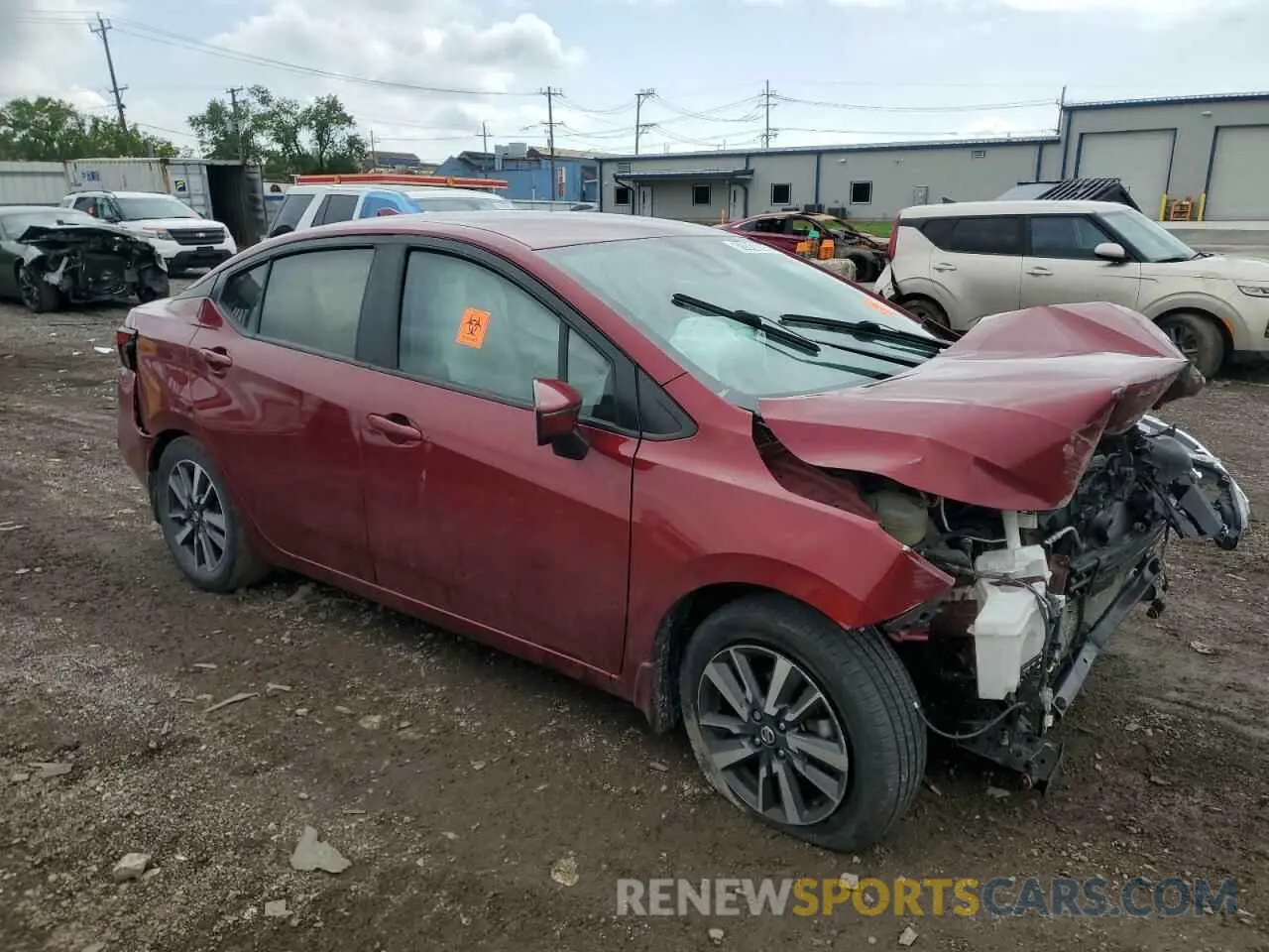 4 Photograph of a damaged car 3N1CN8EV4ML856575 NISSAN VERSA 2021