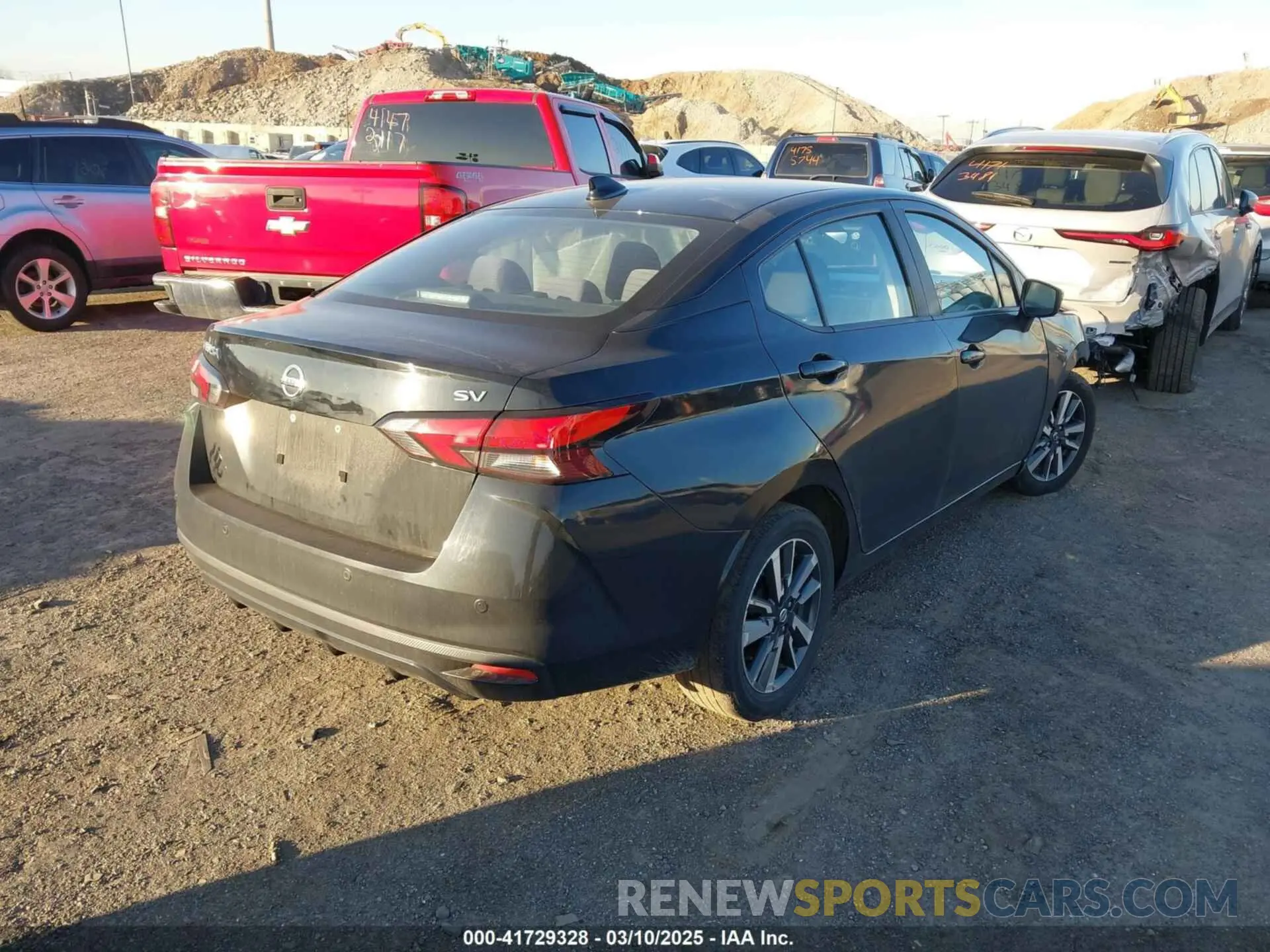 4 Photograph of a damaged car 3N1CN8EV4ML859718 NISSAN VERSA 2021