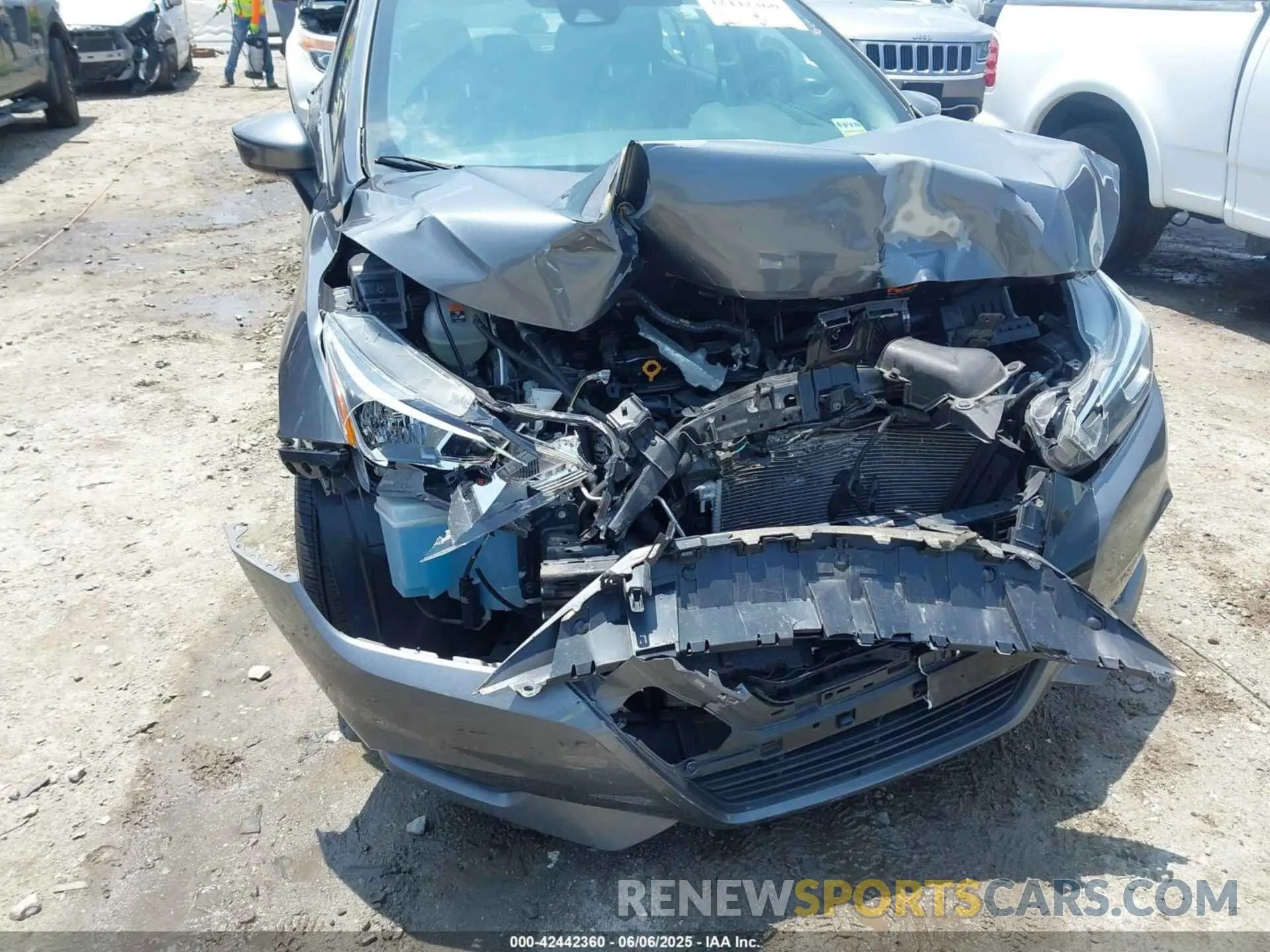 6 Photograph of a damaged car 3N1CN8EV4ML860108 NISSAN VERSA 2021