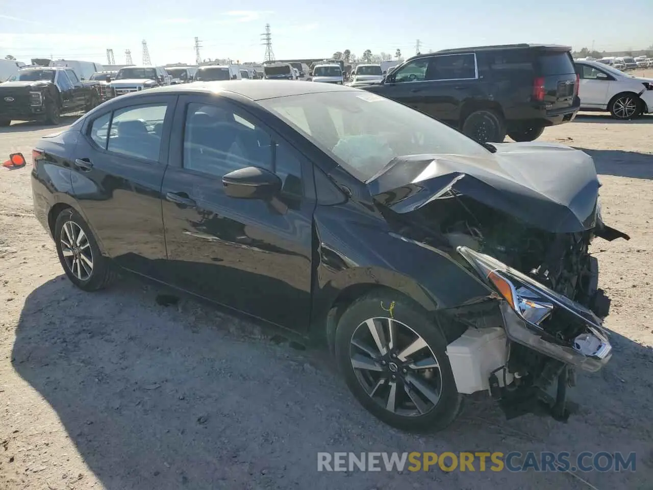 4 Photograph of a damaged car 3N1CN8EV4ML860139 NISSAN VERSA 2021