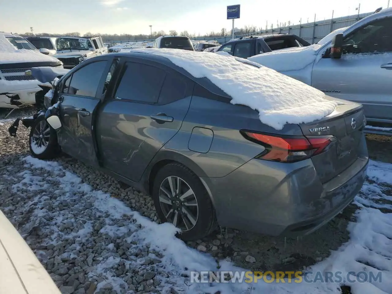 2 Photograph of a damaged car 3N1CN8EV4ML860951 NISSAN VERSA 2021