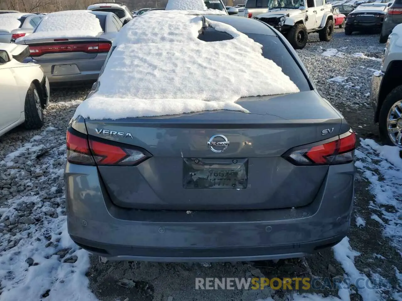 6 Photograph of a damaged car 3N1CN8EV4ML860951 NISSAN VERSA 2021
