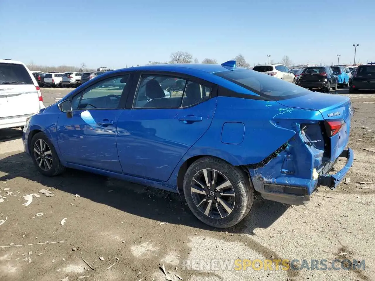 2 Photograph of a damaged car 3N1CN8EV4ML866118 NISSAN VERSA 2021