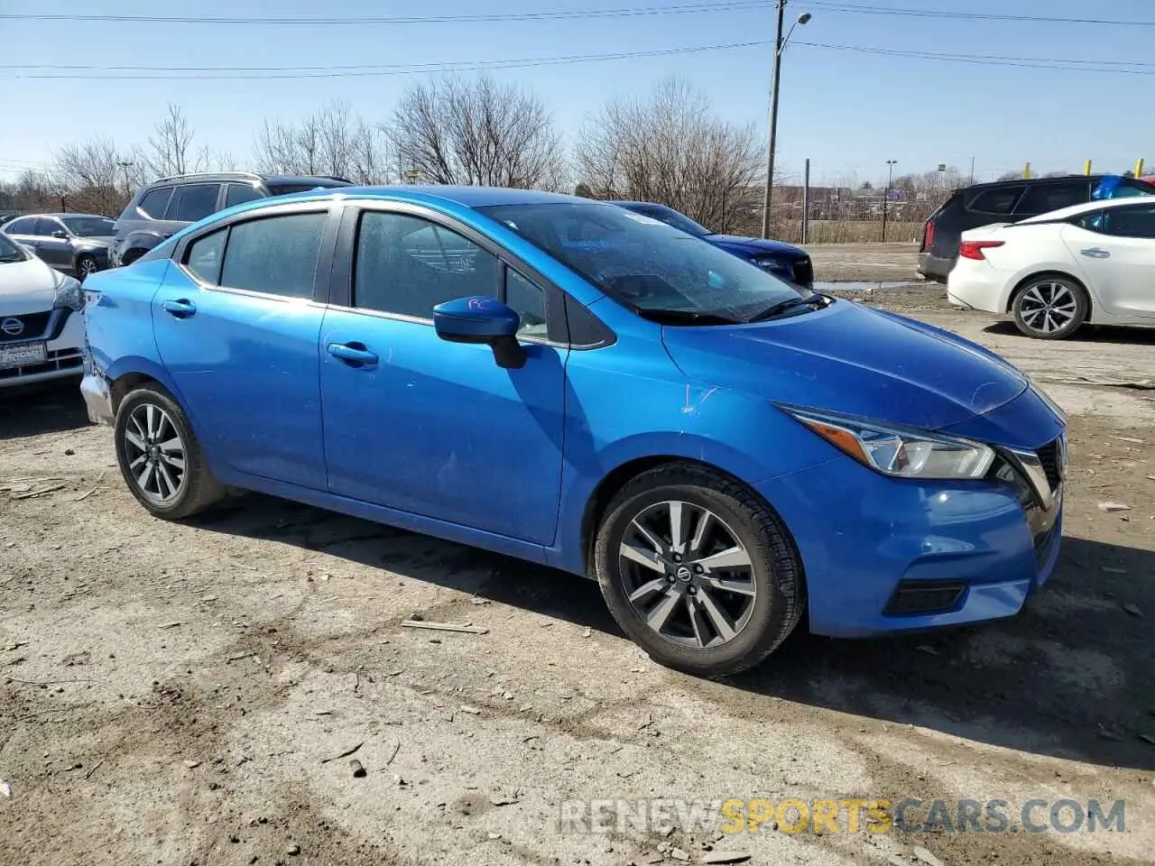 4 Photograph of a damaged car 3N1CN8EV4ML866118 NISSAN VERSA 2021