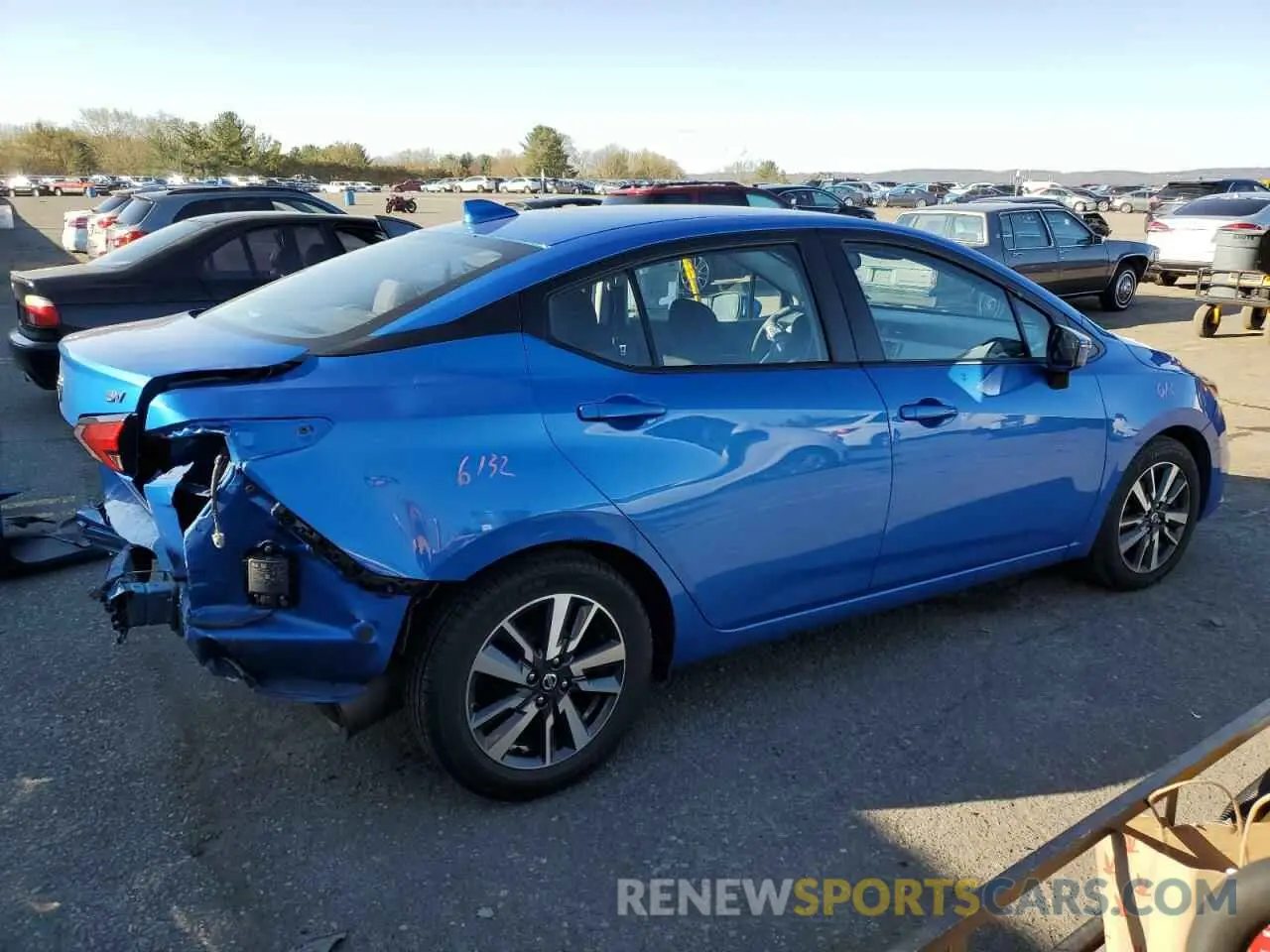 3 Photograph of a damaged car 3N1CN8EV4ML866846 NISSAN VERSA 2021